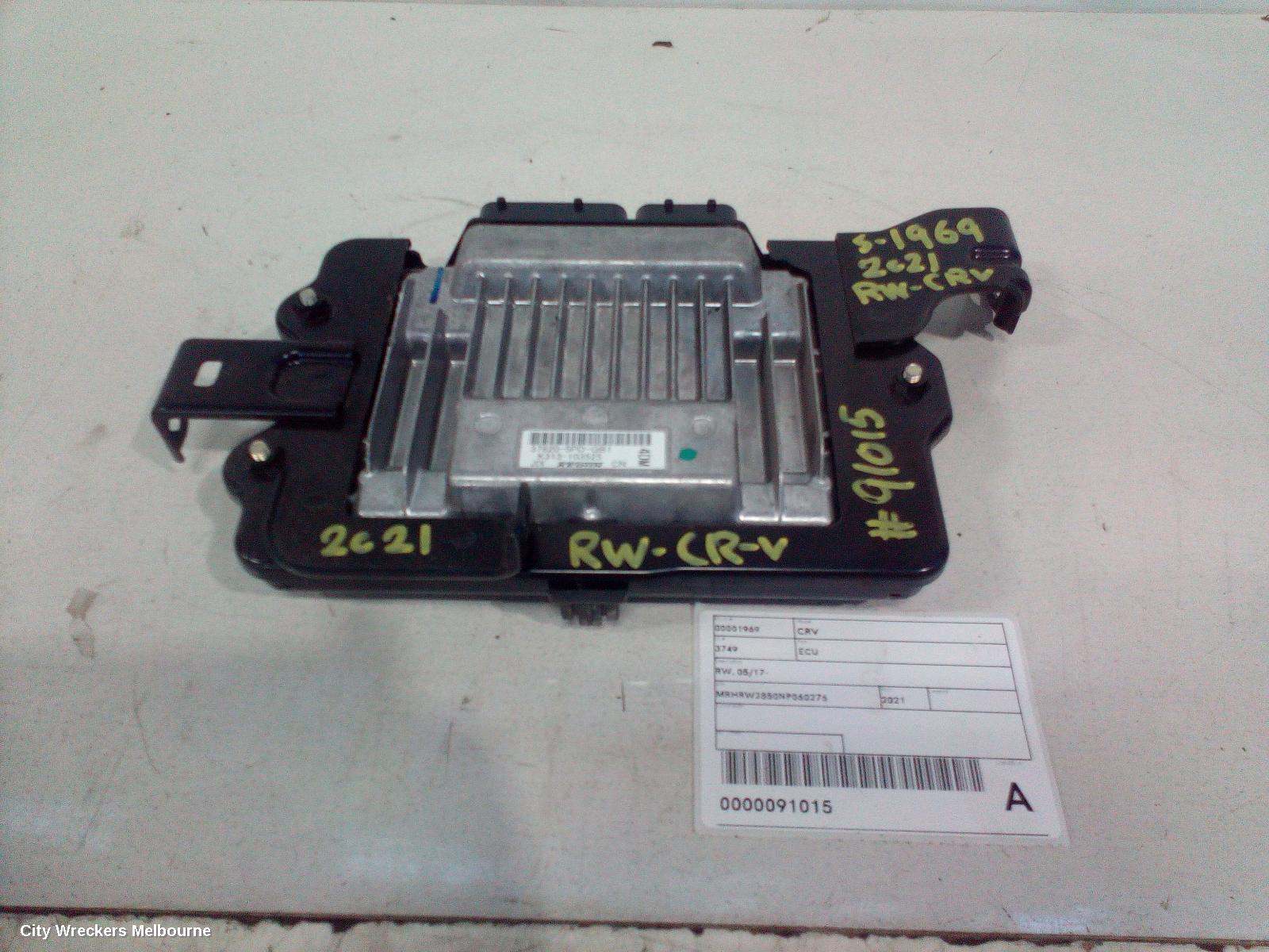 HONDA CRV ECU, RW, ENGINE ECU, 1.5, PETROL, TURBO, ECU ONLY, 05/2017 - 08/2023