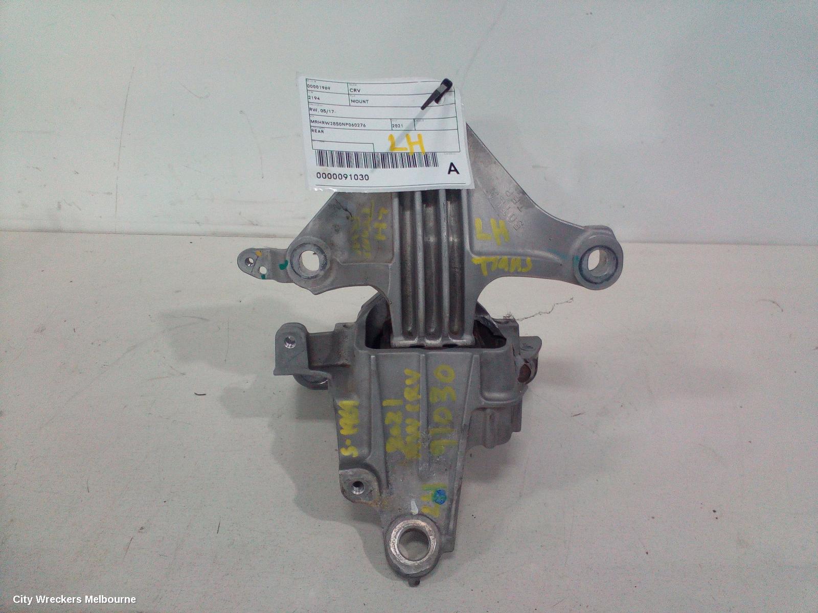 HONDA CRV MOUNT, RW, 05/2017 - 08/2023