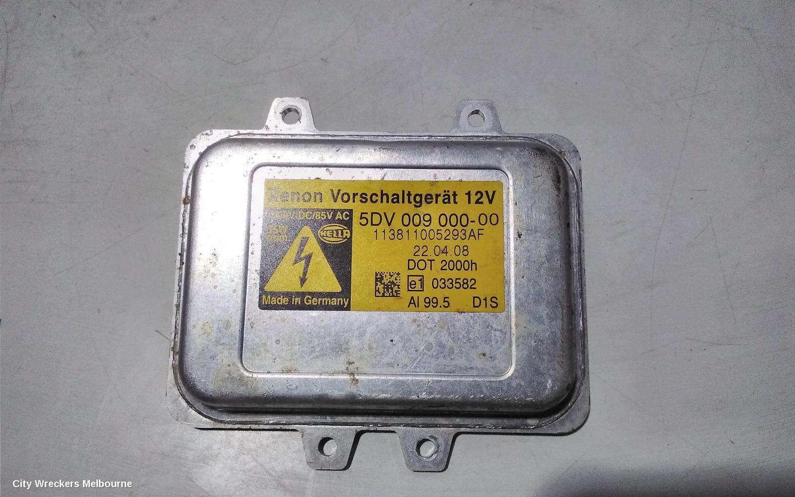BMW X6, E71, 07/2008 - 04/2012, HID BALLAST PART NO: 5DV 009 000: 91050