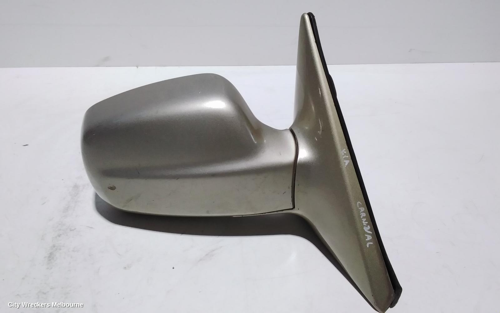 KIA CARNIVAL/GRAND CARNIVAL RIGHT DOOR MIRROR, KV SII, HEATED TYPE, 12/2001 - 09/2006