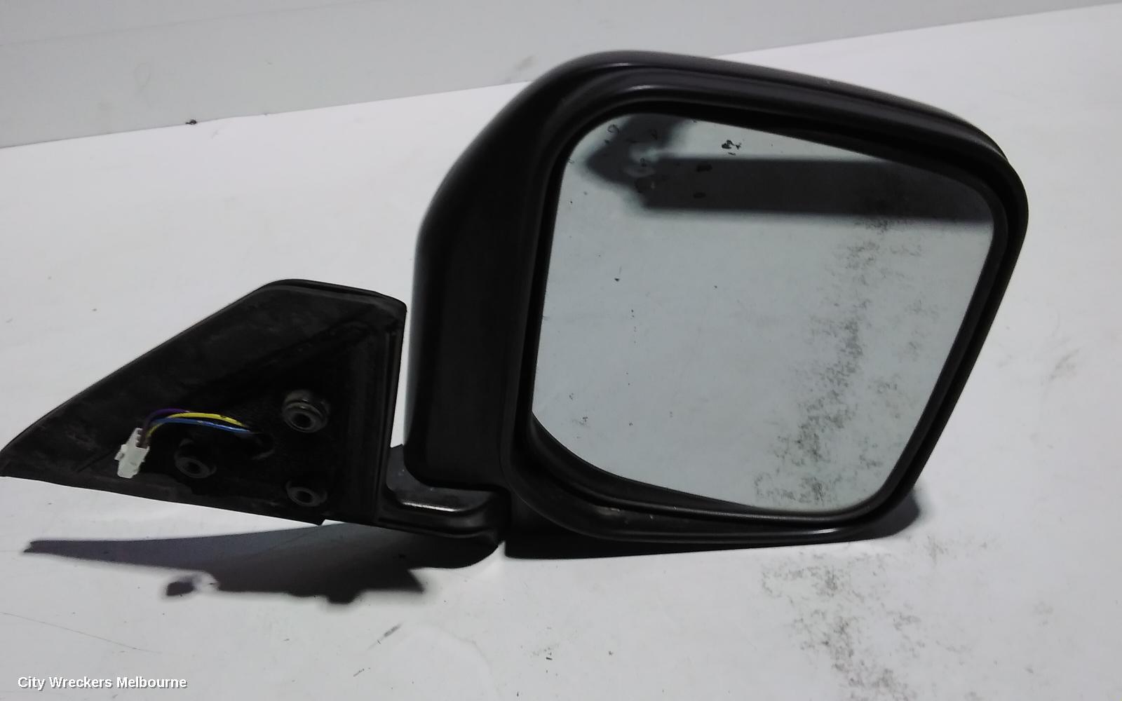 MITSUBISHI CHALLENGER RIGHT DOOR MIRROR, PA, POWER, BLACK, 05/1996 - 06/2002