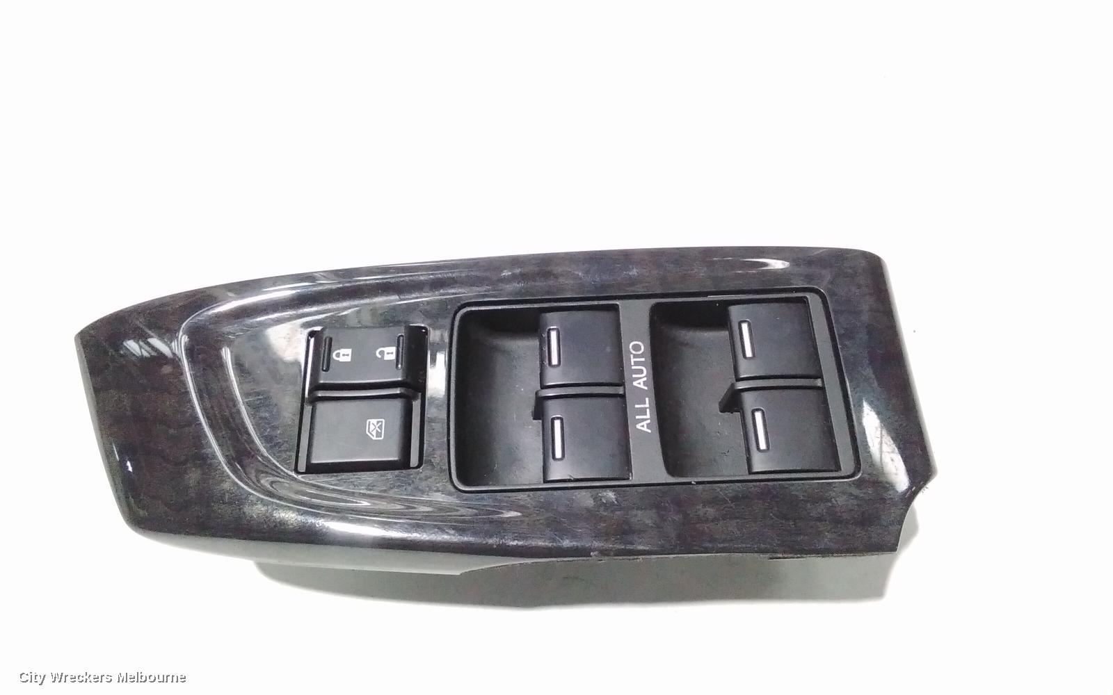 HONDA ACCORD PWR DR WIND SWITCH, LH REAR, 8TH GEN, EURO (VIN JHMCU), 06/2008 - 06/2011
