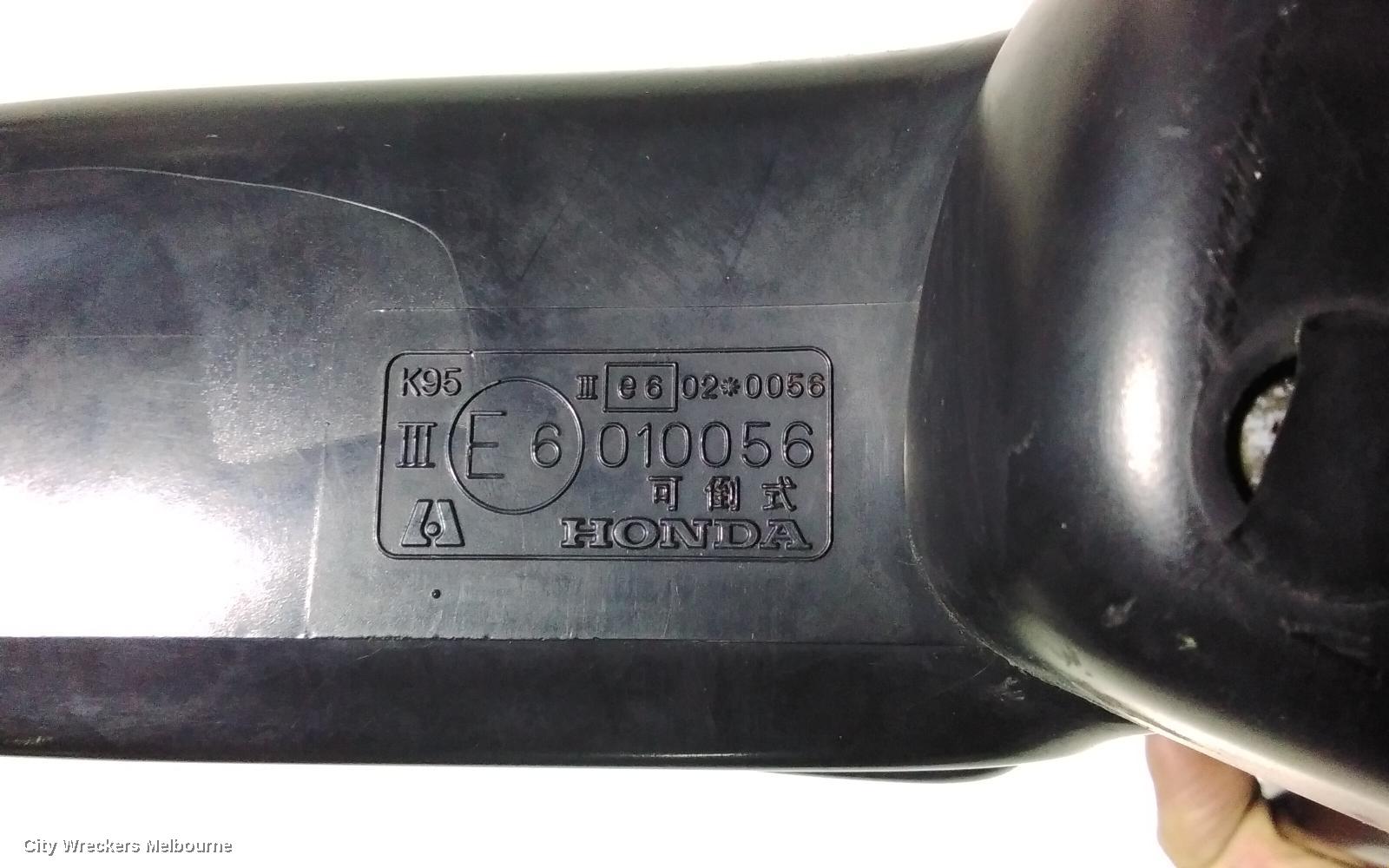 HONDA CRV RIGHT DOOR MIRROR, RD1, POWER, BLACK, 12/1995 - 11/2001