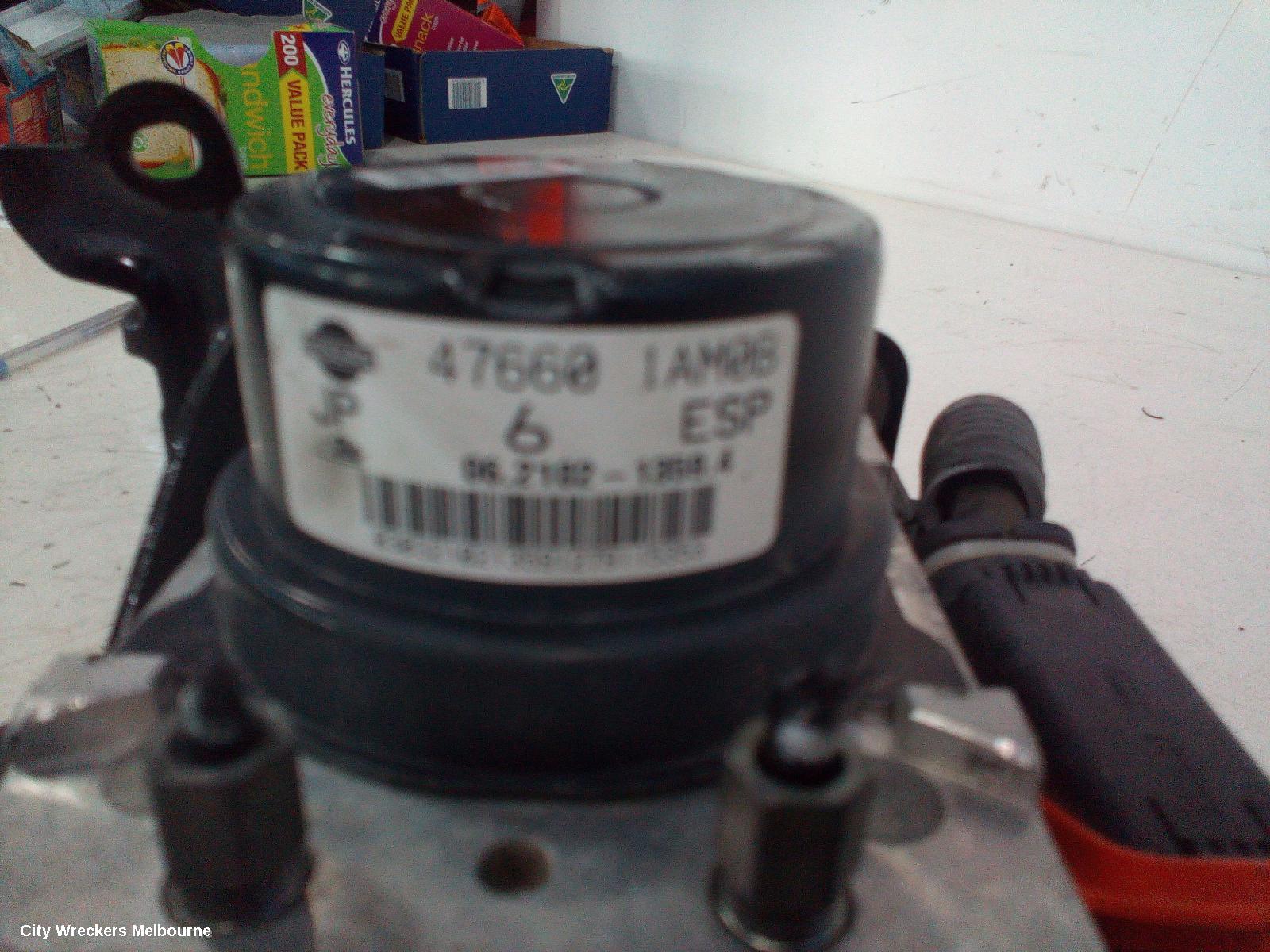 NISSAN MURANO ABS PUMP/MODULATOR, Z51, 12/2008 - 05/2010