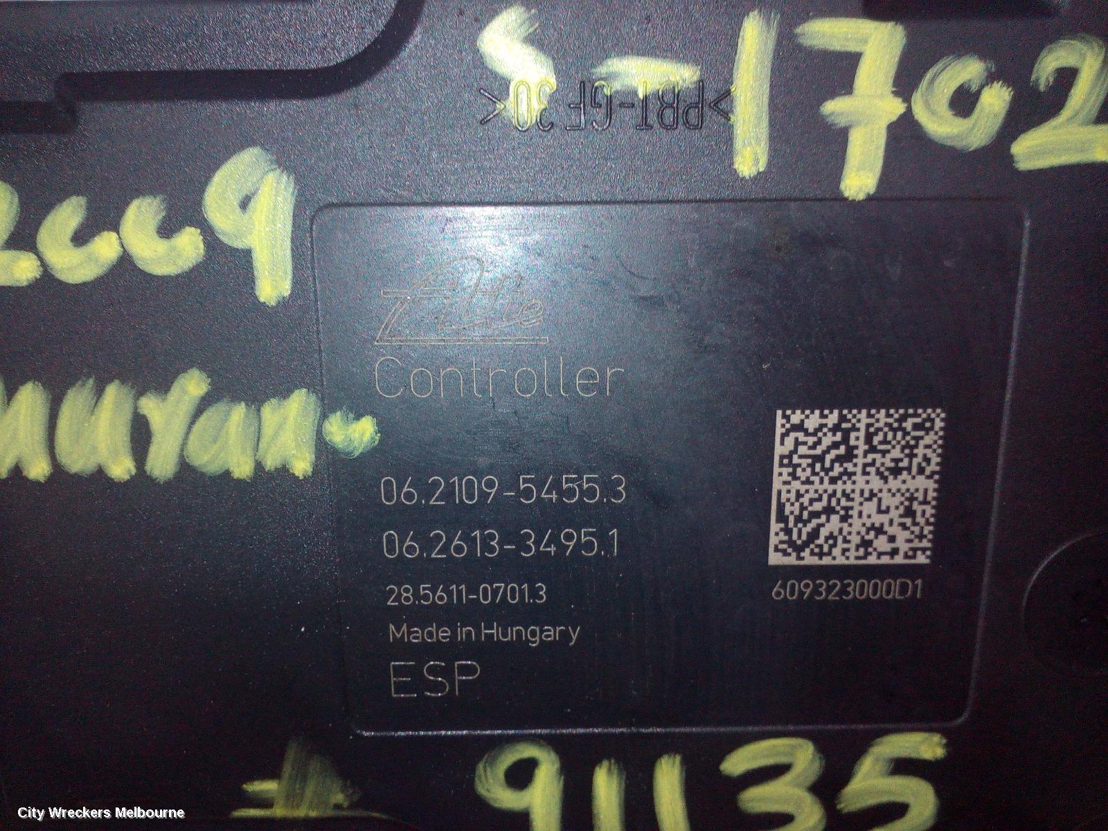 NISSAN MURANO ABS PUMP/MODULATOR, Z51, 12/2008 - 05/2010