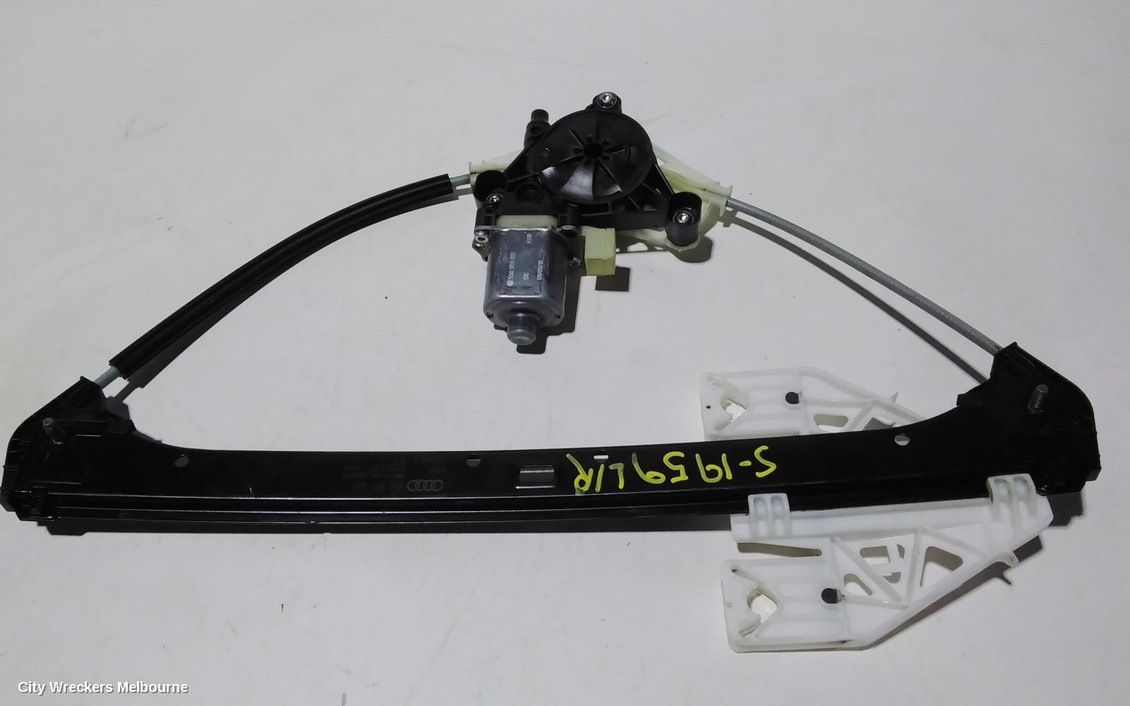 AUDI A3 LEFT REAR WND REG/MOTOR, 8V, 4DR SEDAN, 10/2013 - 10/2020