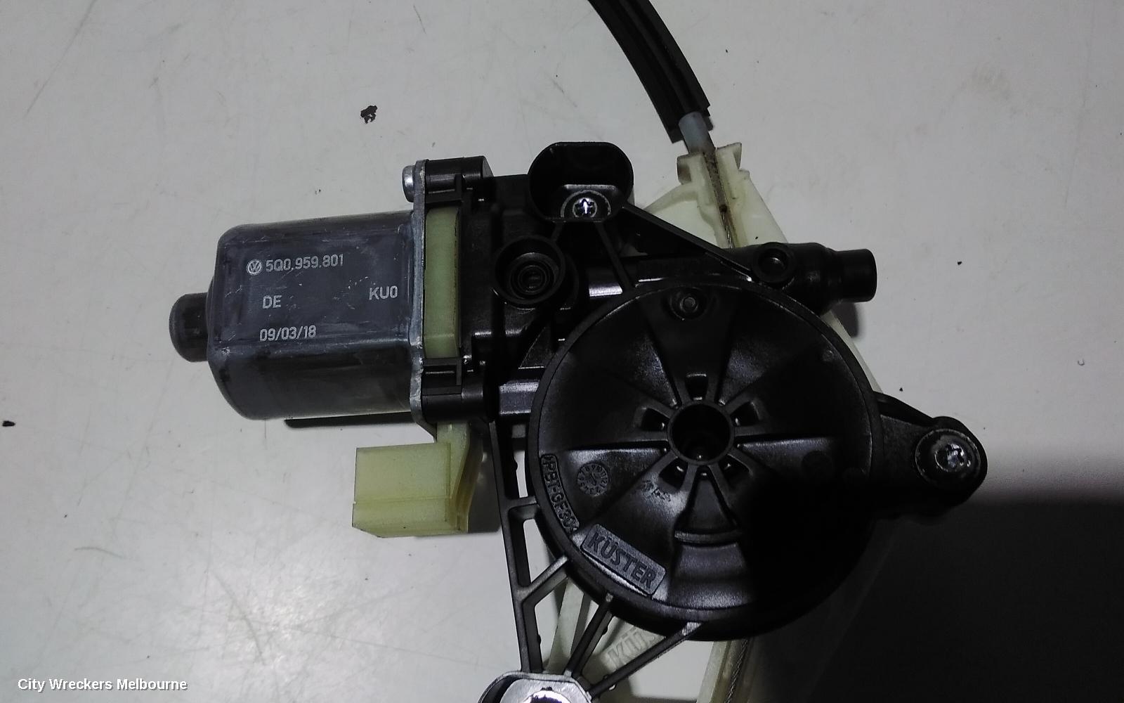 AUDI A3 LEFT REAR WND REG/MOTOR, 8V, 4DR SEDAN, 10/2013 - 10/2020