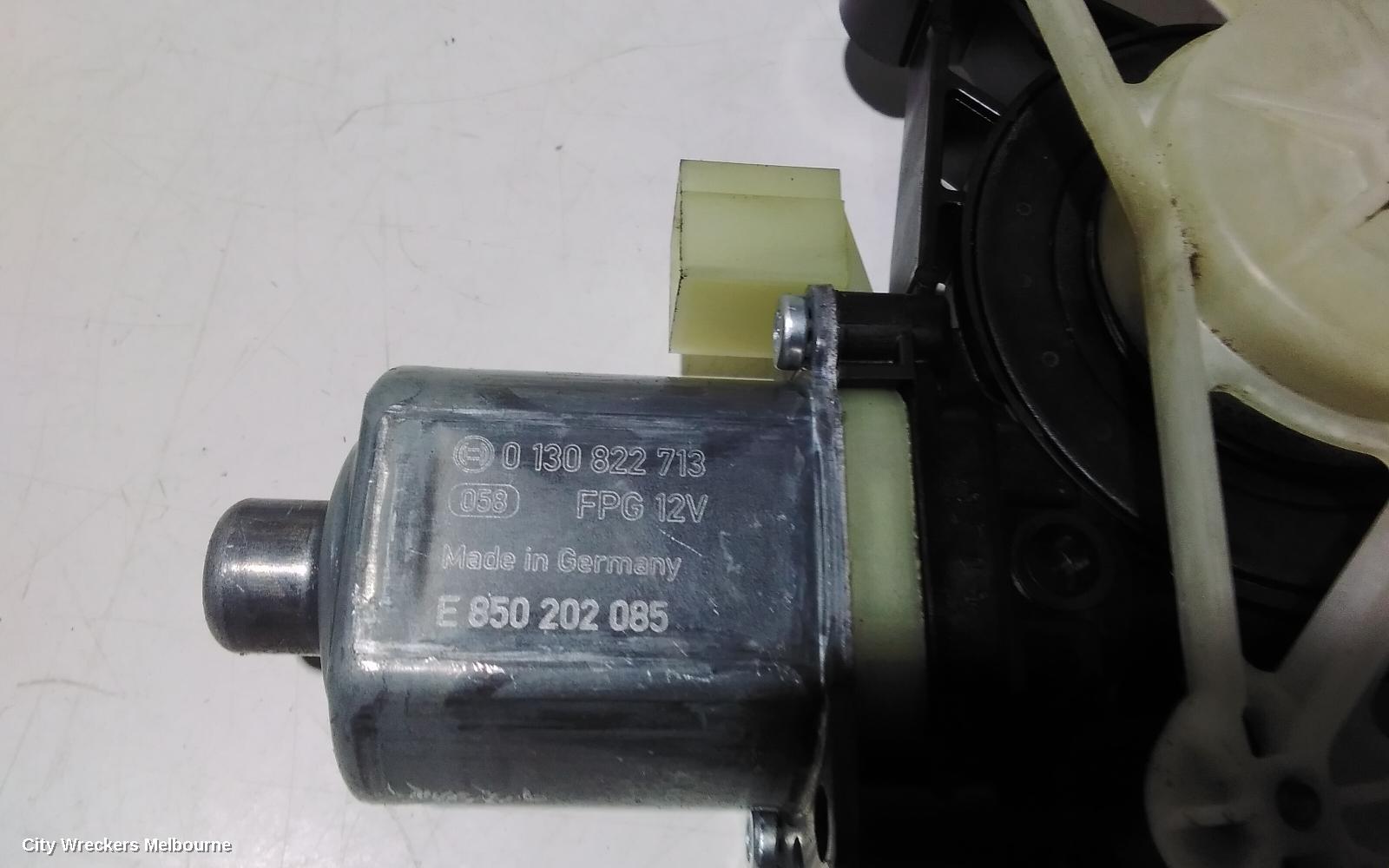 AUDI A3 LEFT REAR WND REG/MOTOR, 8V, 4DR SEDAN, 10/2013 - 10/2020