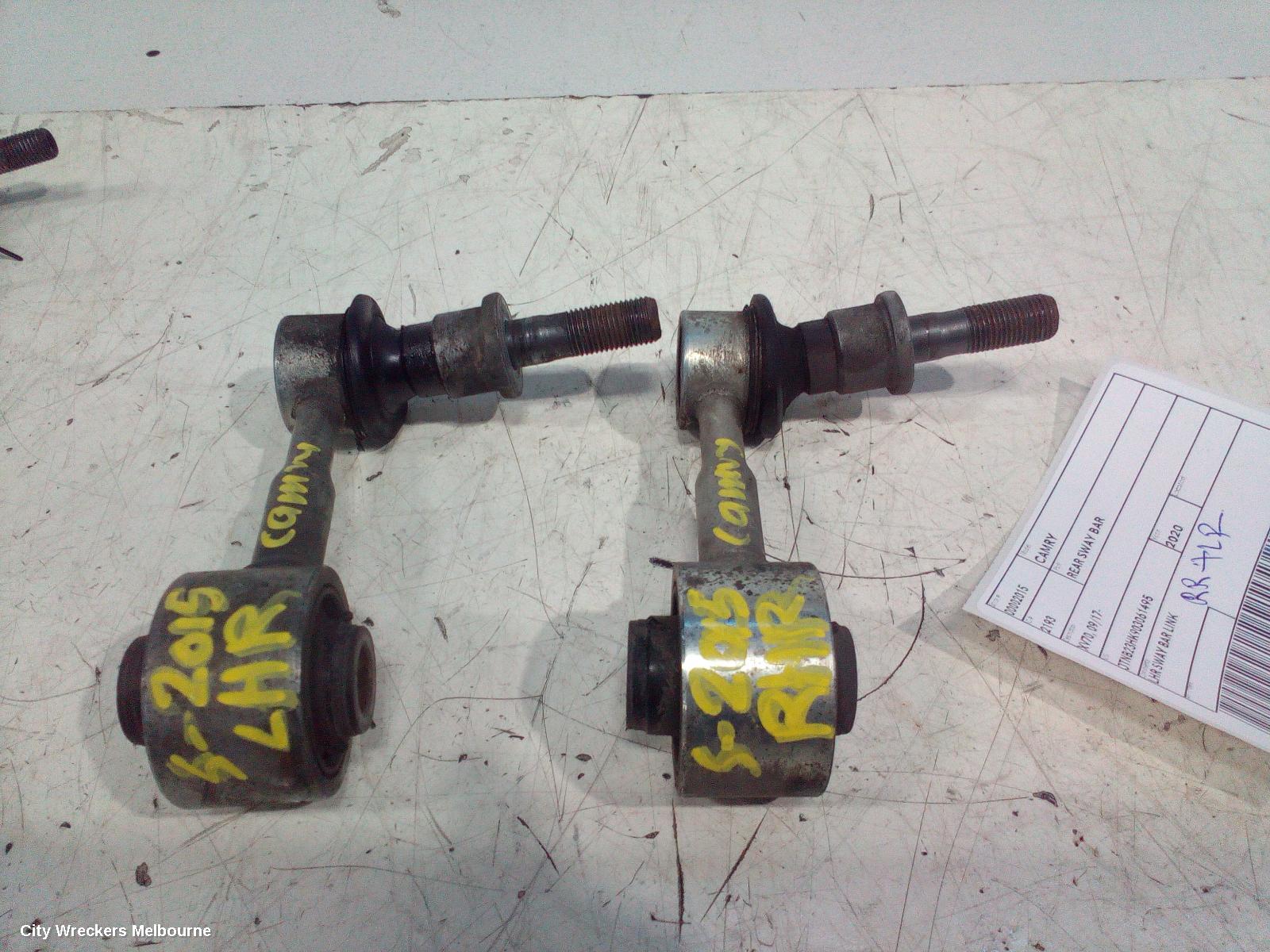TOYOTA CAMRY REAR SWAY BAR, XV70, 09/2017 - 05/2024