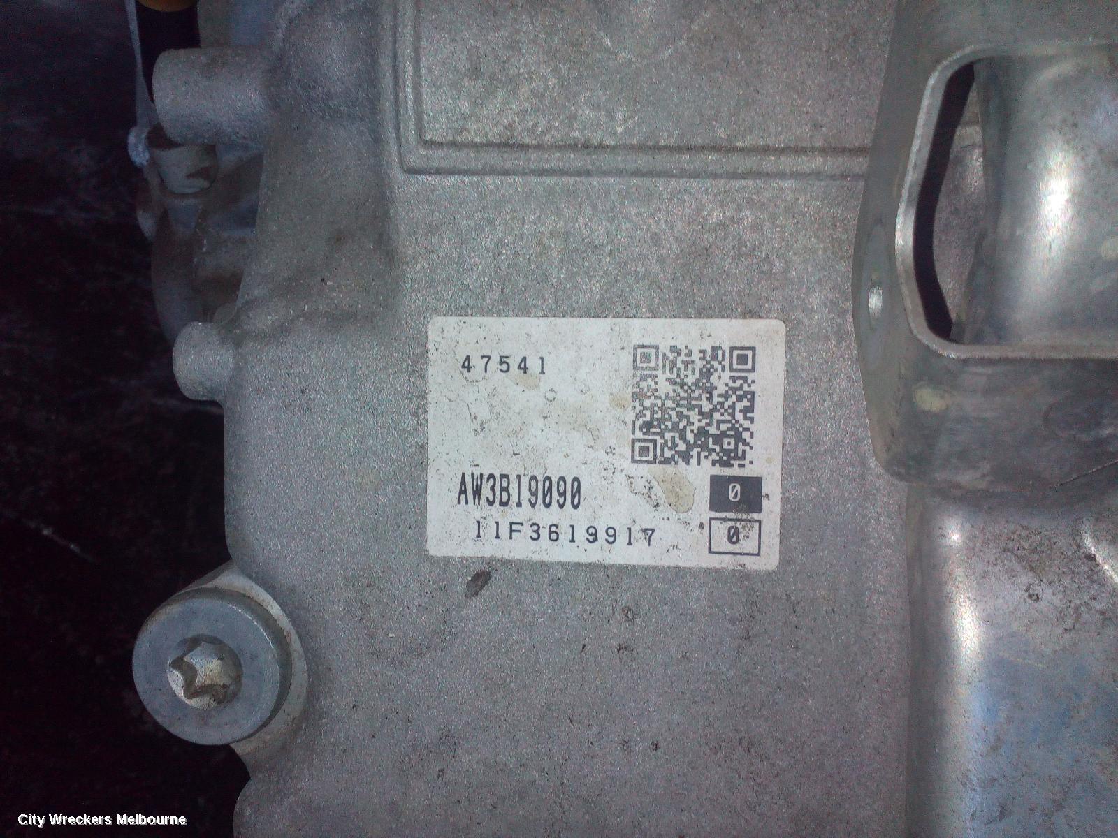 MAZDA CX7 TRANS/GEARBOX, AUTO, 4WD, PETROL, 2.3, L3, W/ TRANSFER CASE, ER, 11/2006 - 02/2012