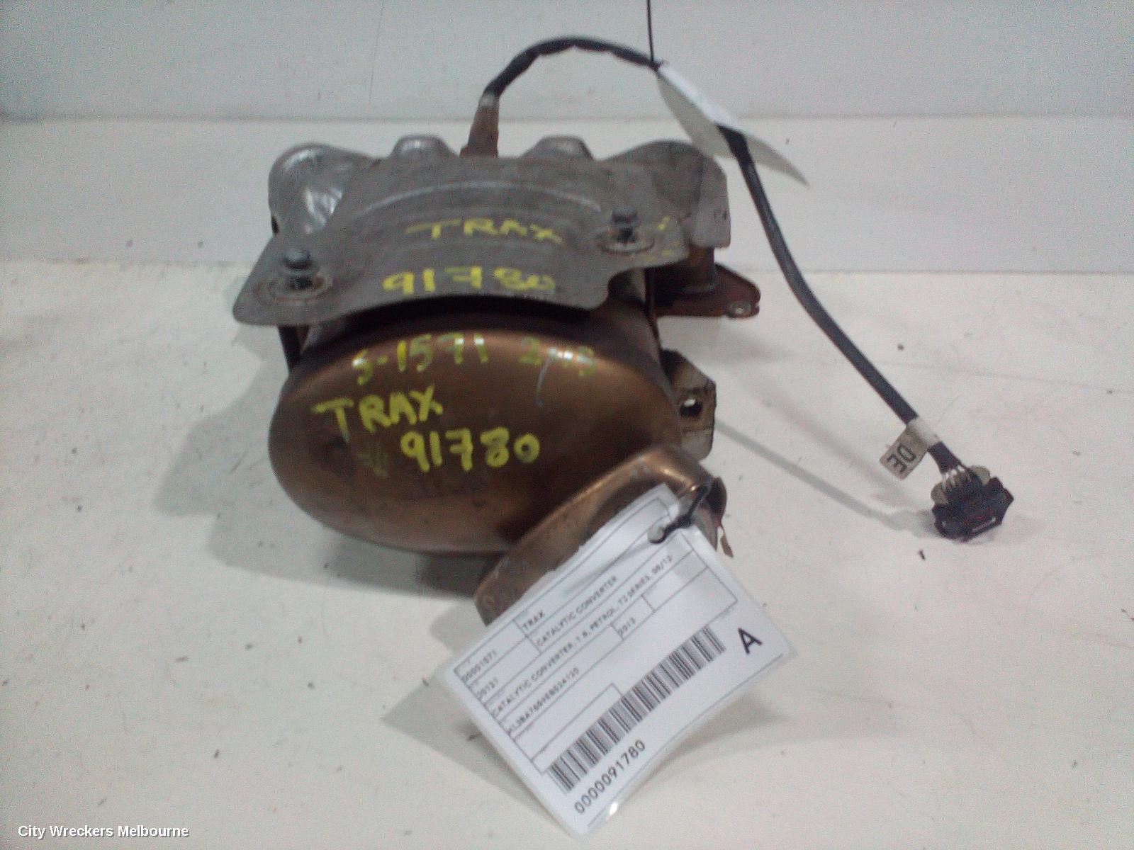 HOLDEN TRAX CATALYTIC CONVERTER, CATALYTIC CONVERTER, 1.8, PETROL, TJ SERIES, 08/2013 - 12/2020