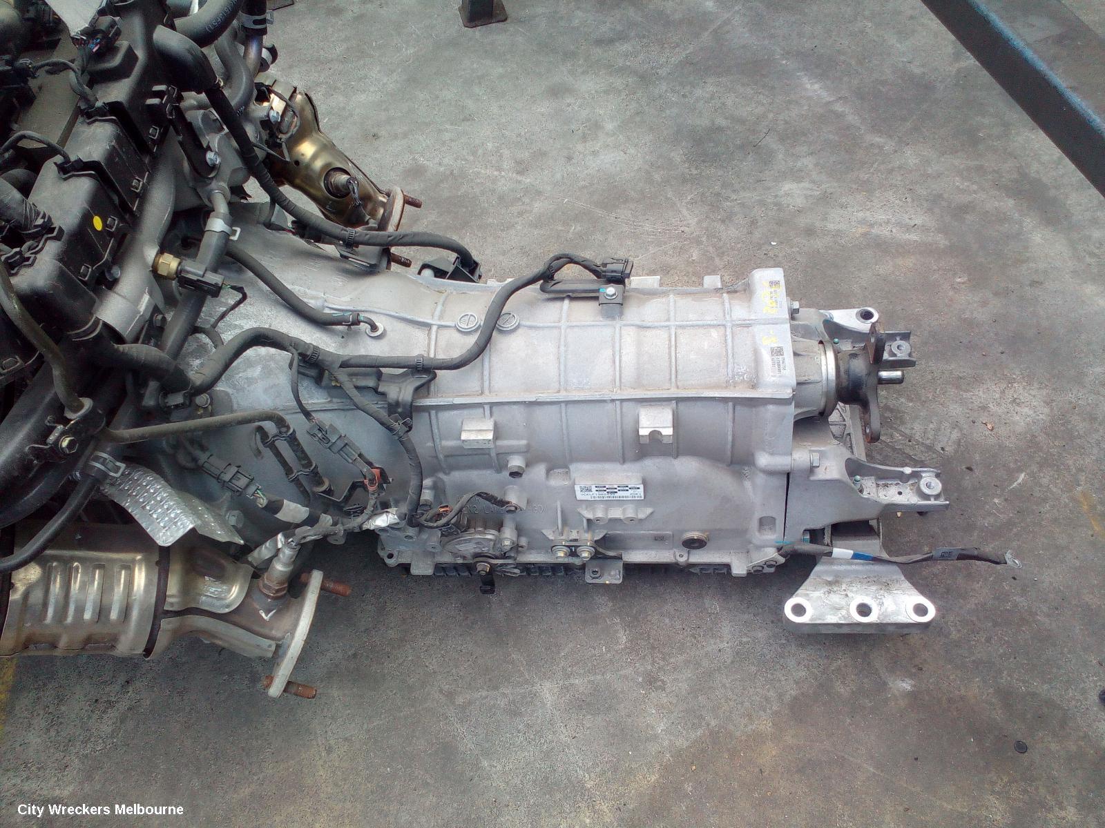 KIA STINGER TRANS/GEARBOX, AUTO, PETROL, 3.3, G6DP, TWIN TURBO, CK, 06/2017 ONWARDS