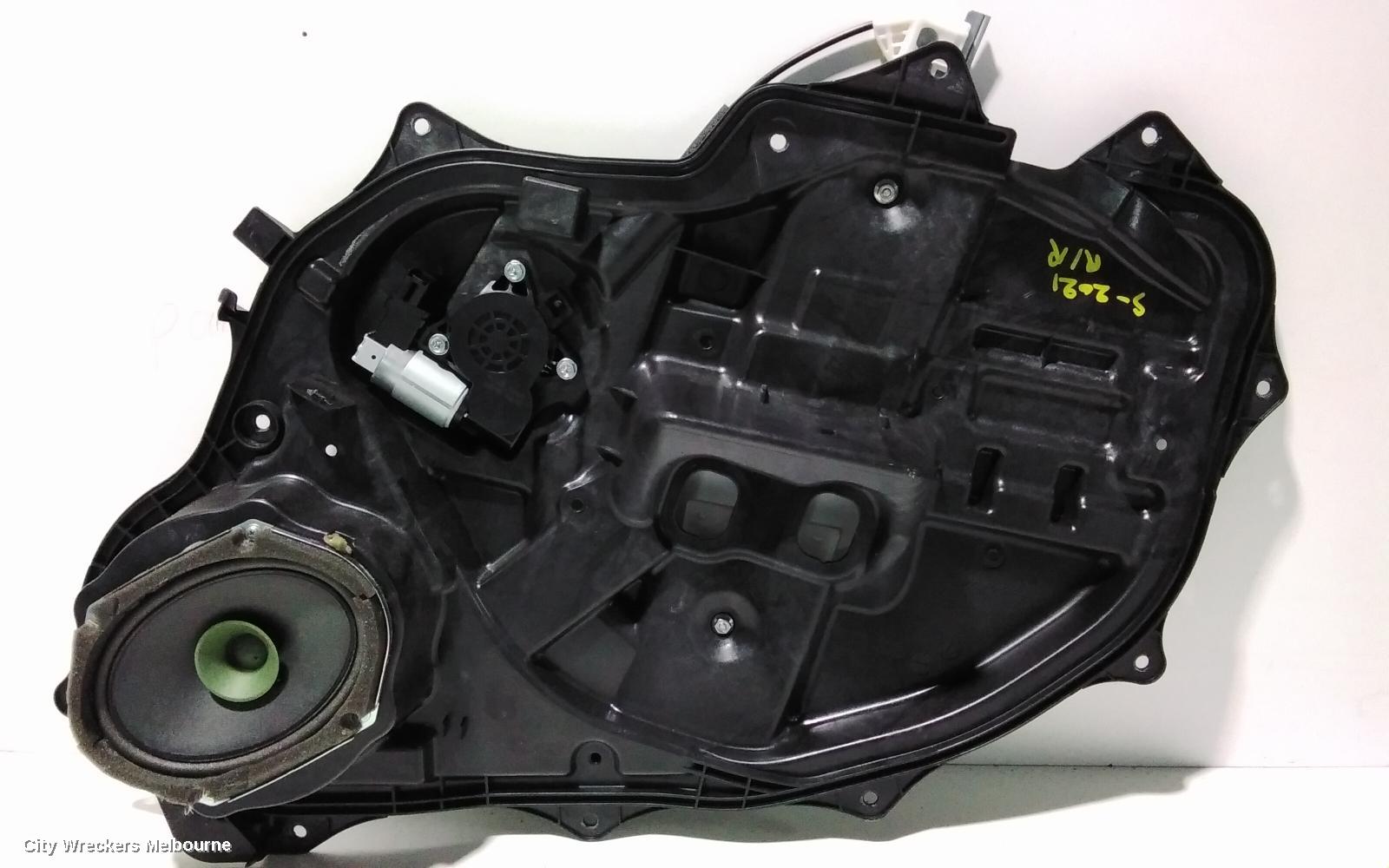MAZDA CX9 RIGHT REAR WND REG/MOTOR, TB, DOOR REG ASSY (REG AND MOTOR), 12/2007 - 12/2015