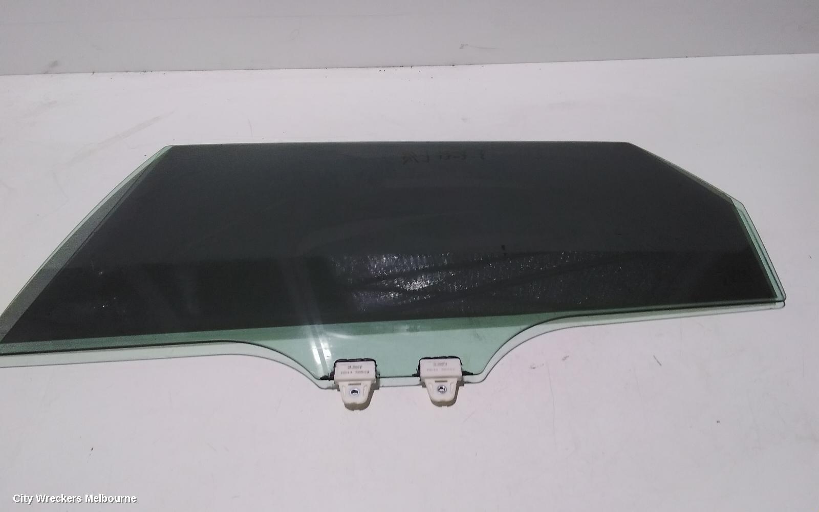 MAZDA CX9 LEFT REAR DOOR WINDOW, TB, 12/2007 - 12/2015