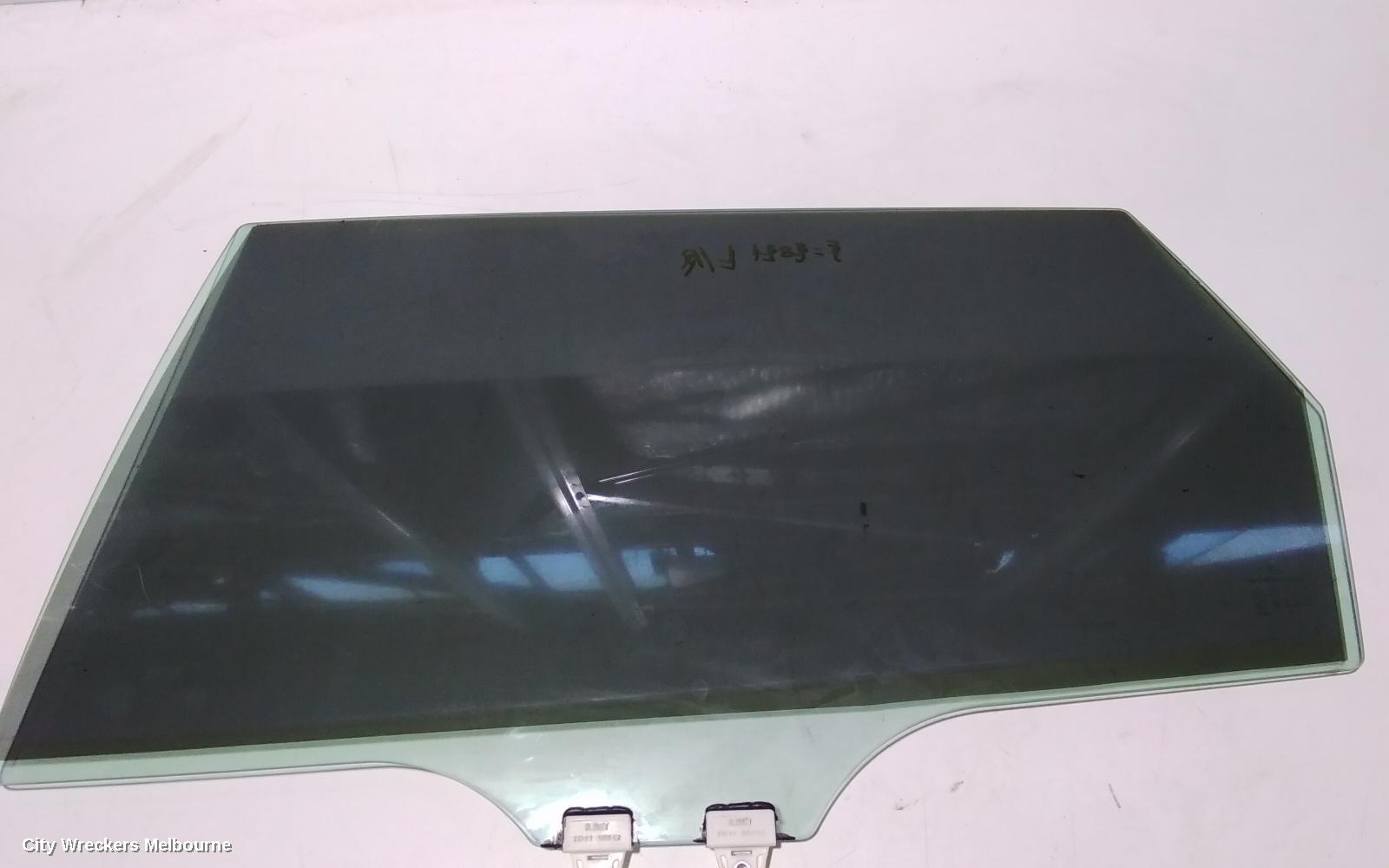 MAZDA CX9 LEFT REAR DOOR WINDOW, TB, 12/2007 - 12/2015