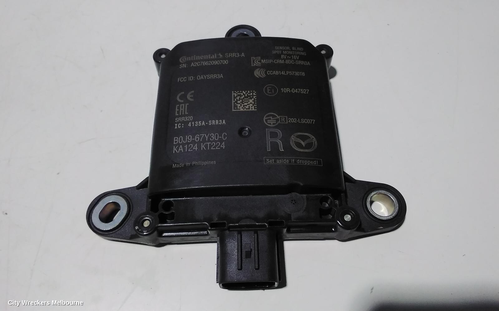 MAZDA CX30, DM, 10/2019 ONWARDS, B0J9-67Y30-C  REAR BLIND SPOT MODULE SENSOR  LHR : 91178