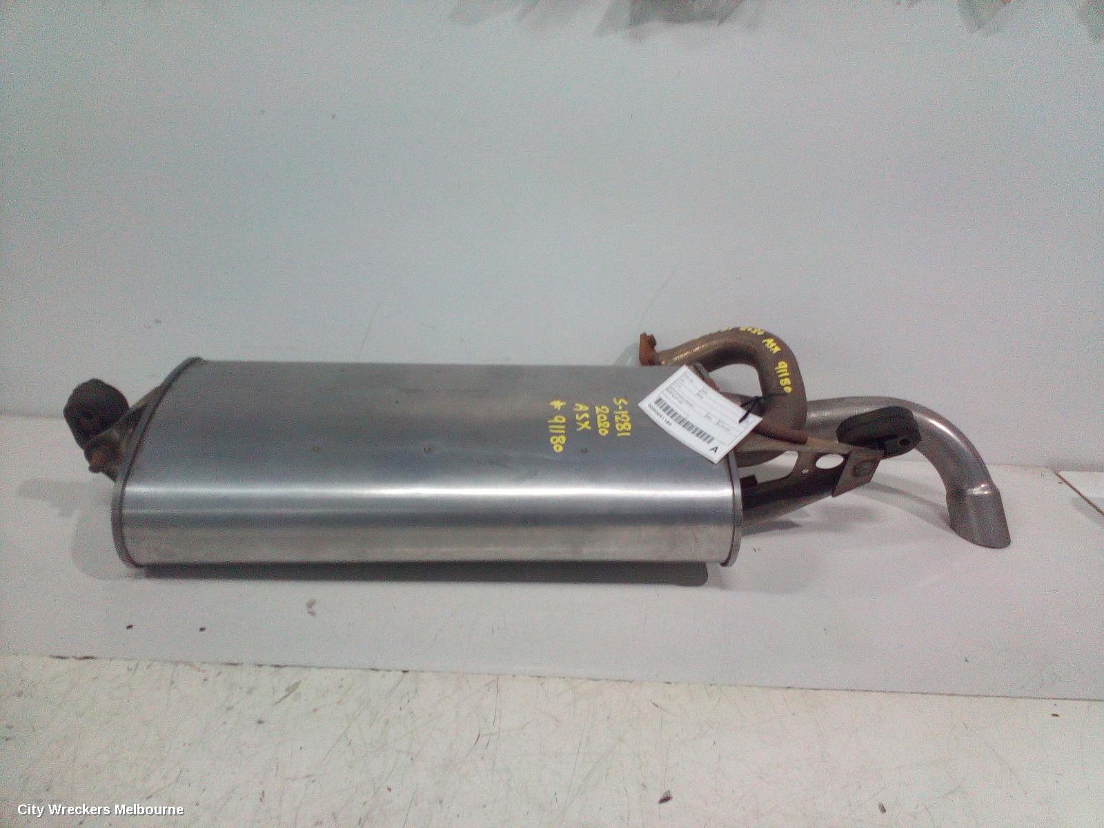 MITSUBISHI ASX, 05/2010 ONWARDS, REAR MUFFLER : 91180