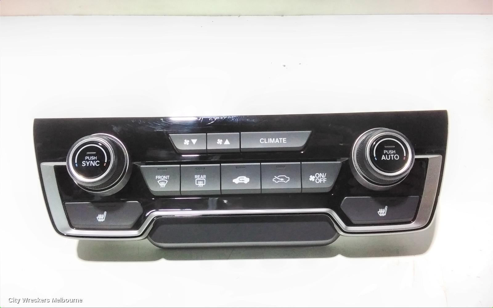 HONDA CRV HEATER/AC CONTROLS, RW, DUAL ZONE CLIMATE CONTROL, NON SEAT WARMER TYPE, 05/2017 - 08/2023