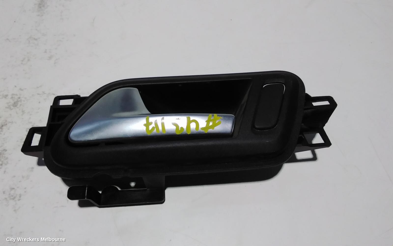 VOLKSWAGEN AMAROK DOOR HANDLE, INNER, LH FRONT, CHROME, 2H, 12/2010 ONWARDS