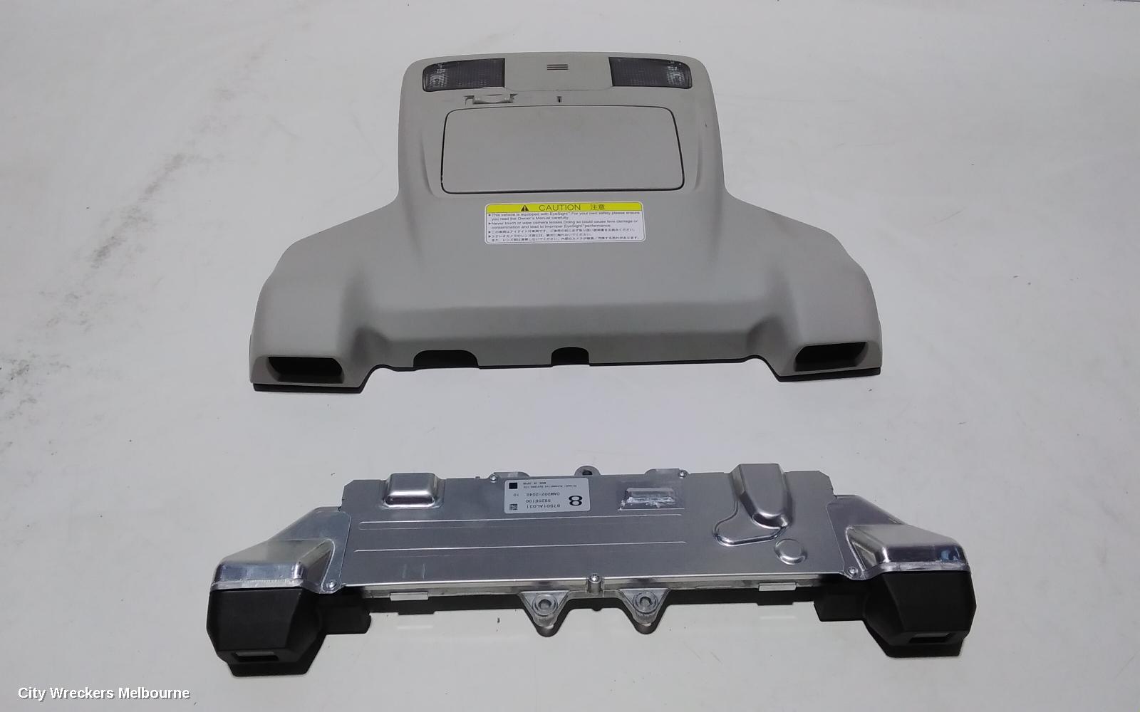 SUBARU LIBERTY REVERSE CAMERA, FRONT CAMERA ASSEMBLY, ADA EYESIGHT SYSTEM, P/N 87501AL011, 6TH GEN, 08/2014 - 04/2021