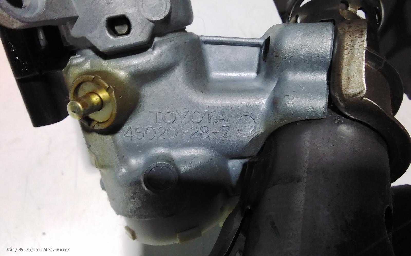 TOYOTA AVENSIS IGNITION W/ KEY, 2AZ-FE, ACM20R, 2.4, AUTO T/M, 12/2003 - 12/2010