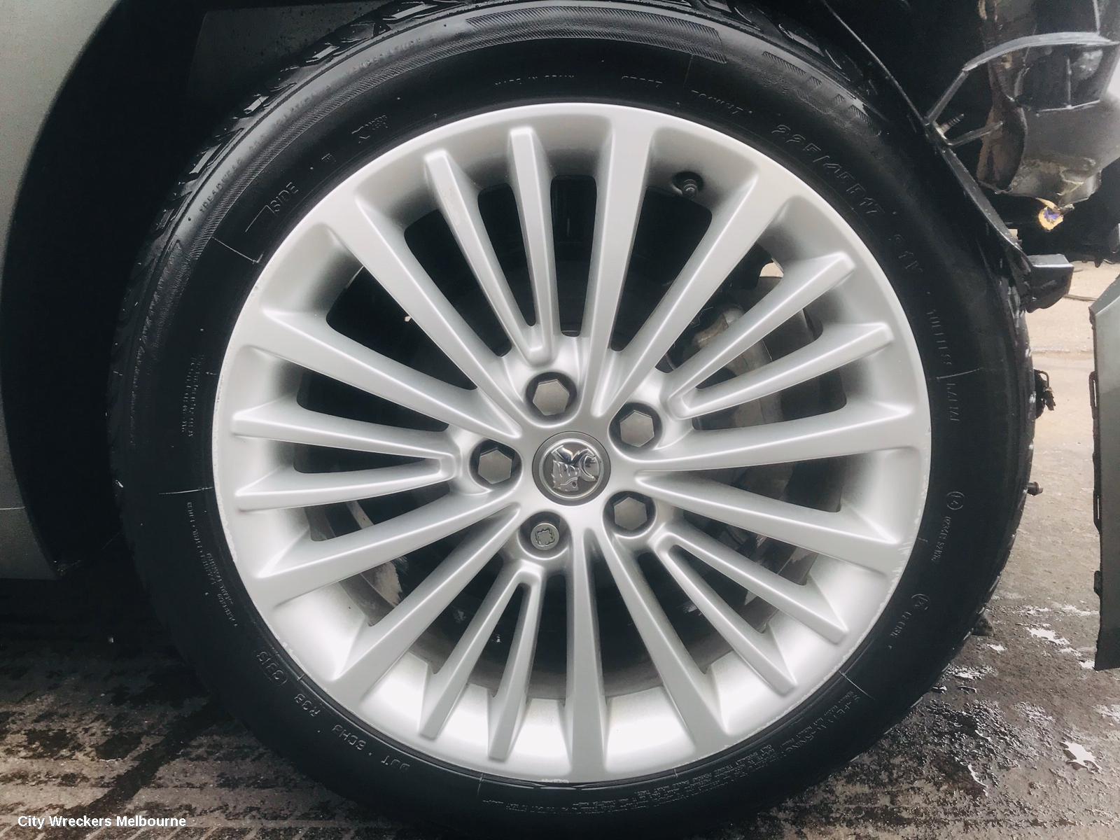 HOLDEN ASTRA WHEEL MAG, FACTORY, 17X7.5IN, MULTISPOKE, BK, 09/2016 ONWARDS