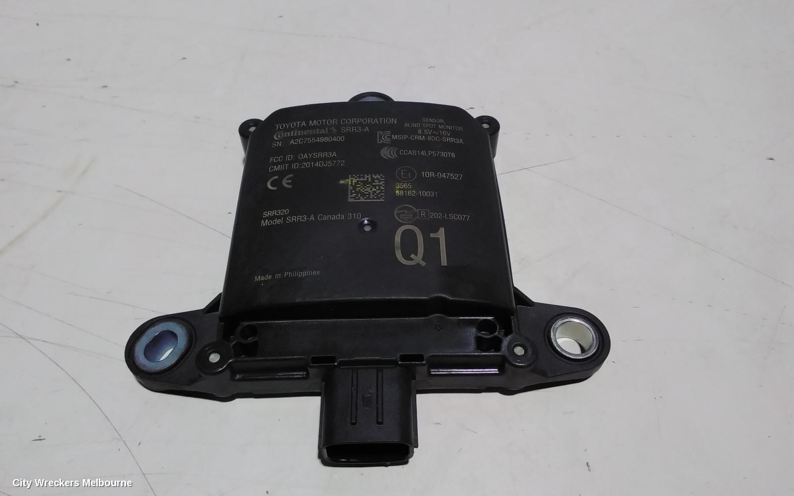 TOYOTA C-HR, GEN 1, 12/2016 - 09/2023, LHR BLIND SPOT MODULE : 91252