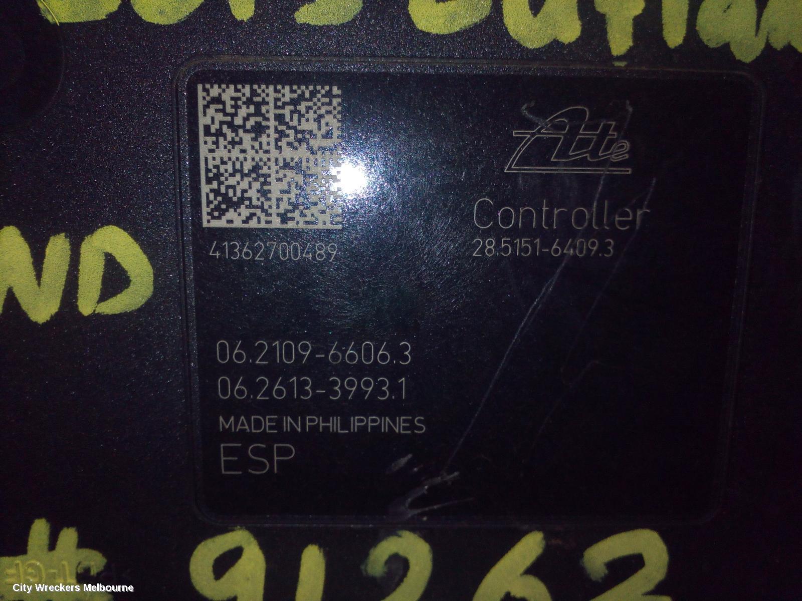 MITSUBISHI OUTLANDER ABS PUMP/MODULATOR, ZJ, P/N 4670A756, 10/2012 - 03/2015