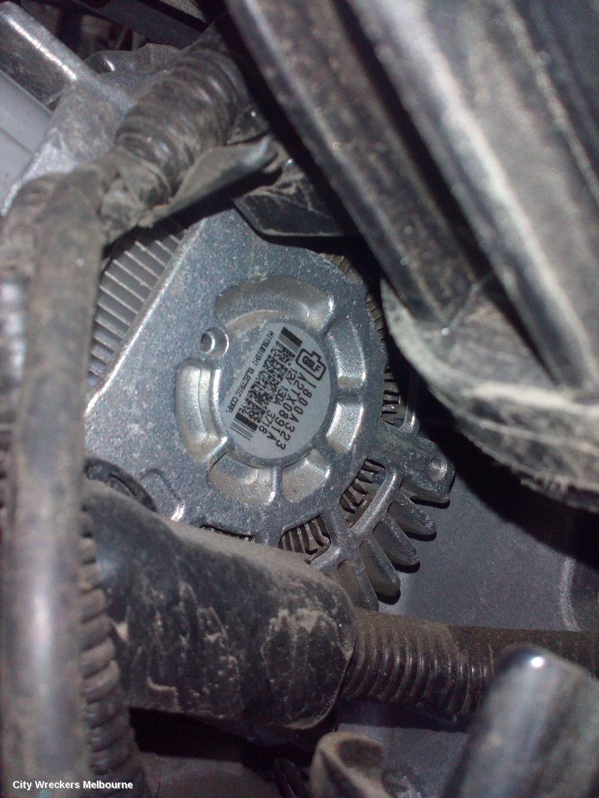 MITSUBISHI OUTLANDER ALTERNATOR, PETROL, 2.0/2.4, 130AMP, ZJ-ZL, 10/2012 - 08/2019
