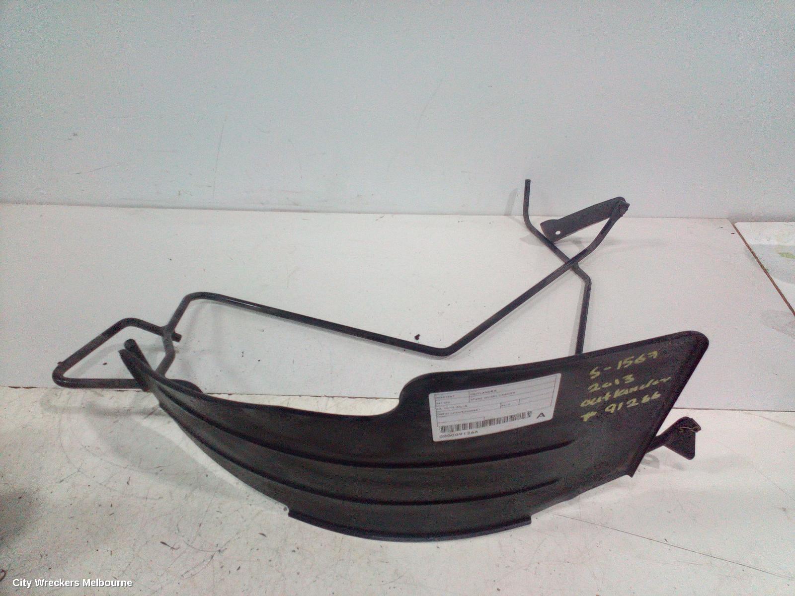 MITSUBISHI OUTLANDER SPARE WHEEL CARRIER, ZJ, 10/2012 - 03/2015