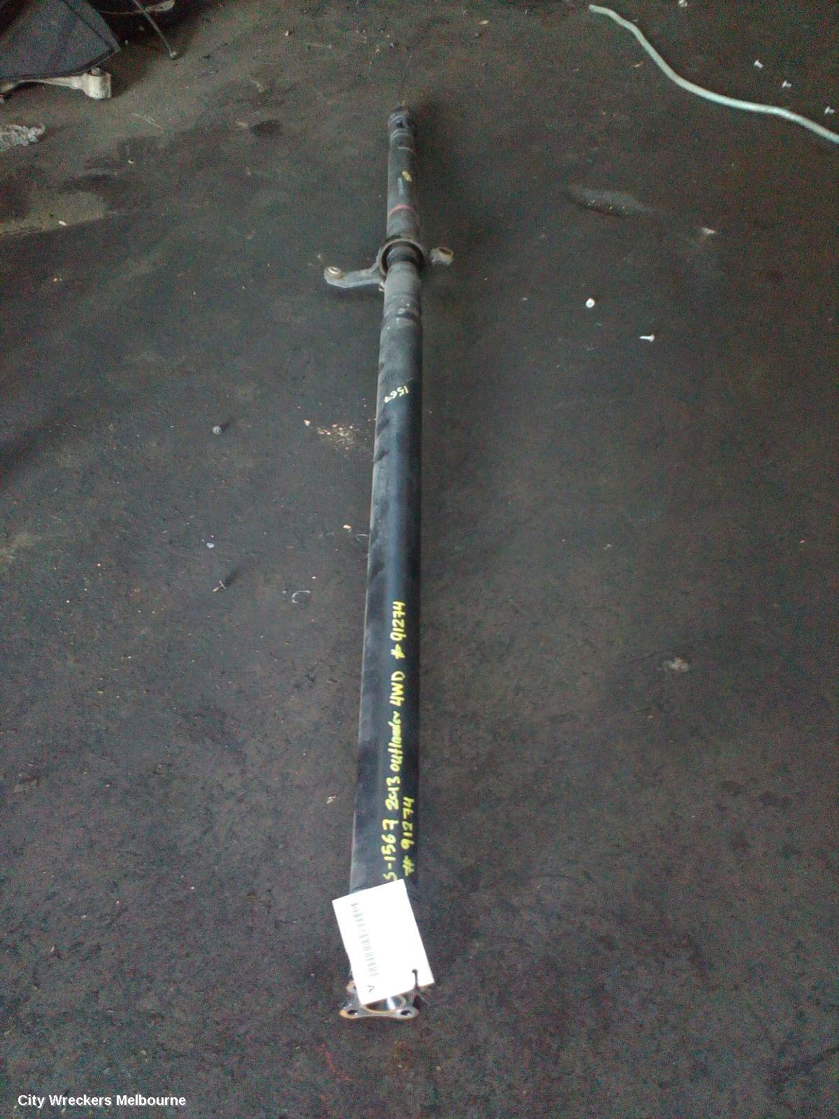 MITSUBISHI OUTLANDER REAR DRIVE SHAFT, 2.4, PETROL, ZJ-ZL, 10/2012 ONWARDS