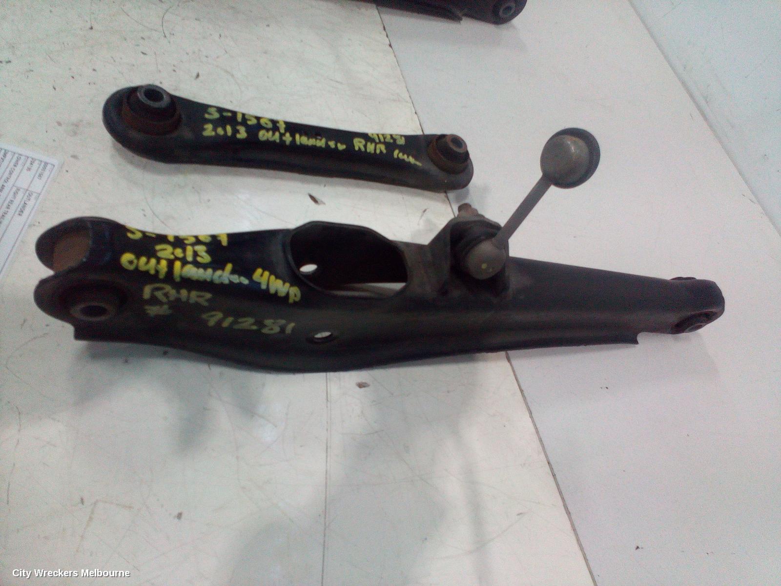 MITSUBISHI OUTLANDER RIGHT REAR TRAILING ARM, LOWER CONTROL ARM-REAR, ZJ-ZL, 10/2012 ONWARDS