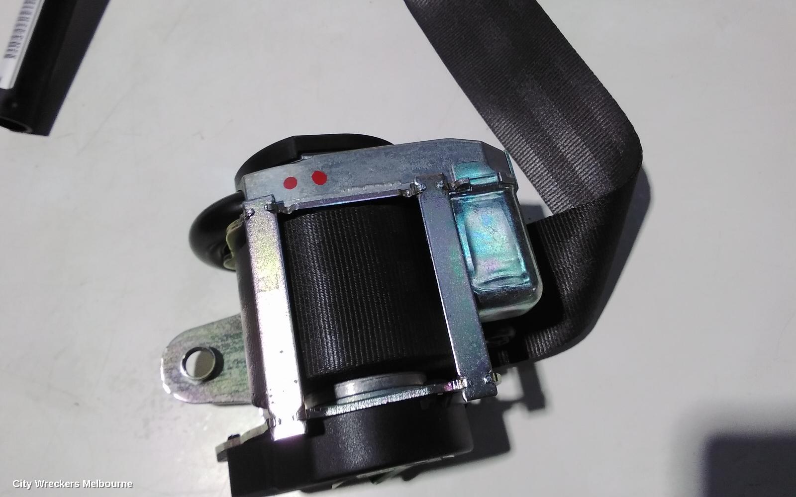 HOLDEN ASTRA SEATBELT/STALK, LH FRONT, SEAT BELT ONLY, PJ, 12/2014 - 01/2017
