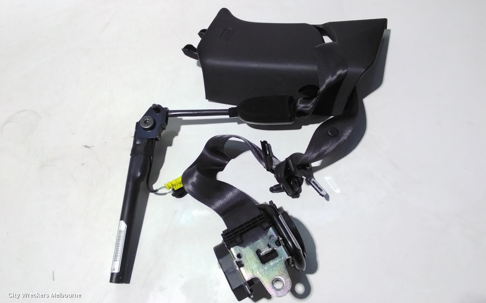 HOLDEN ASTRA SEATBELT/STALK, LH FRONT, SEAT BELT ONLY, PJ, 12/2014 - 01/2017