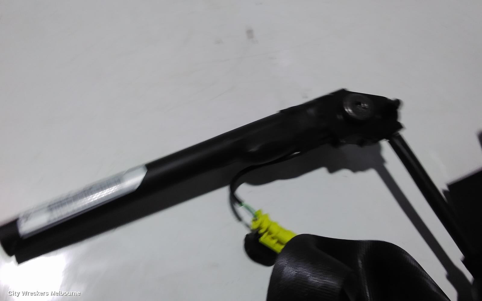 HOLDEN ASTRA SEATBELT/STALK, LH FRONT, SEAT BELT ONLY, PJ, 12/2014 - 01/2017