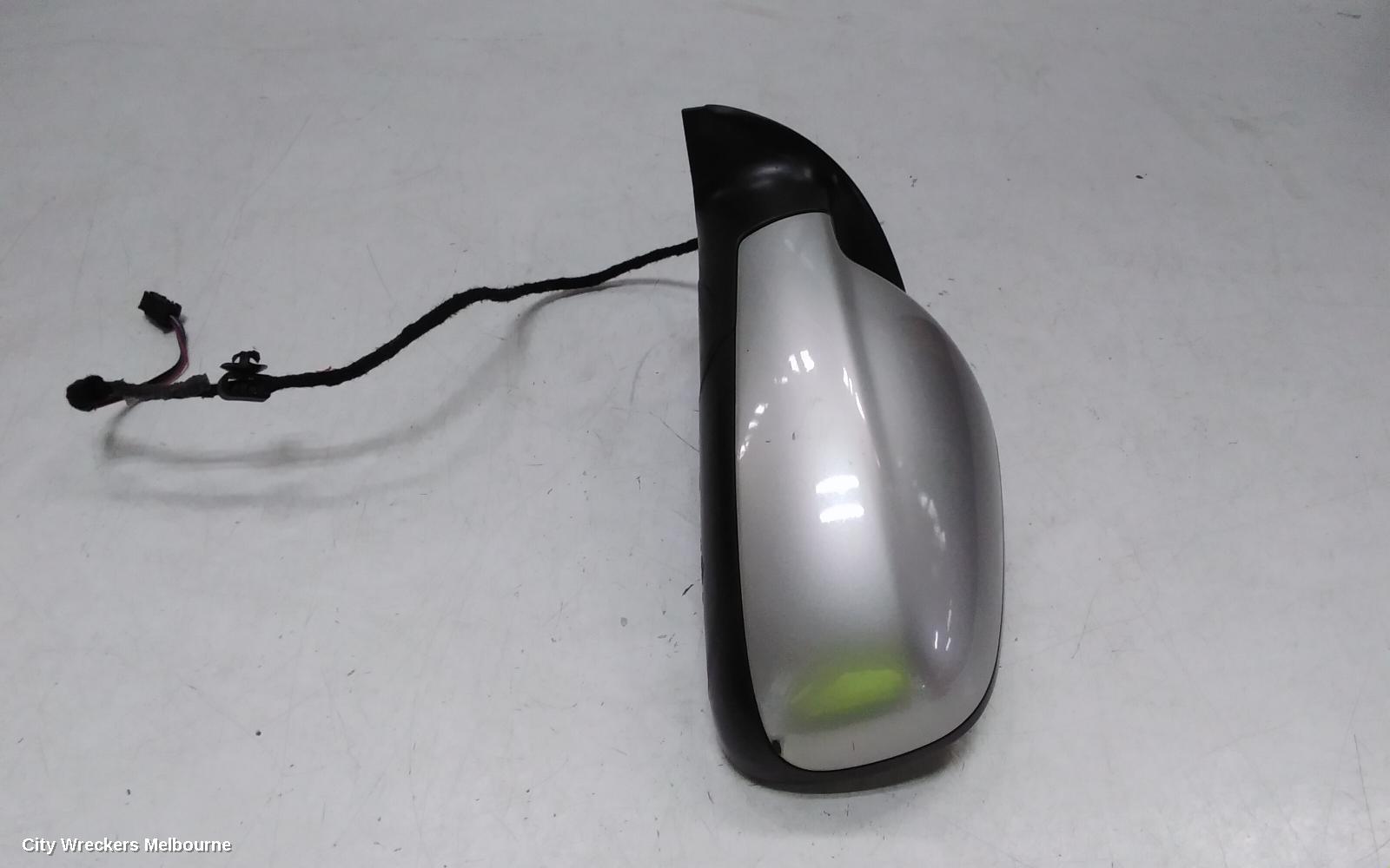 PEUGEOT 307 LEFT DOOR MIRROR, T5-T6, POWER, FOLDING (2 PLUG TYPE), 12/2001 - 12/2009