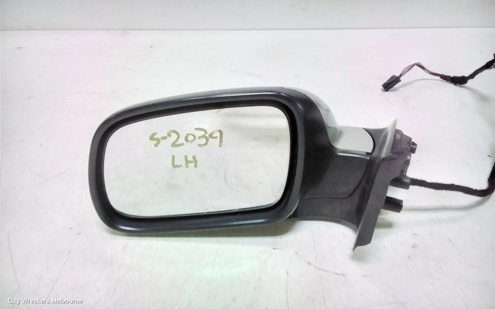 PEUGEOT 307 LEFT DOOR MIRROR, T5-T6, POWER, FOLDING (2 PLUG TYPE), 12/2001 - 12/2009