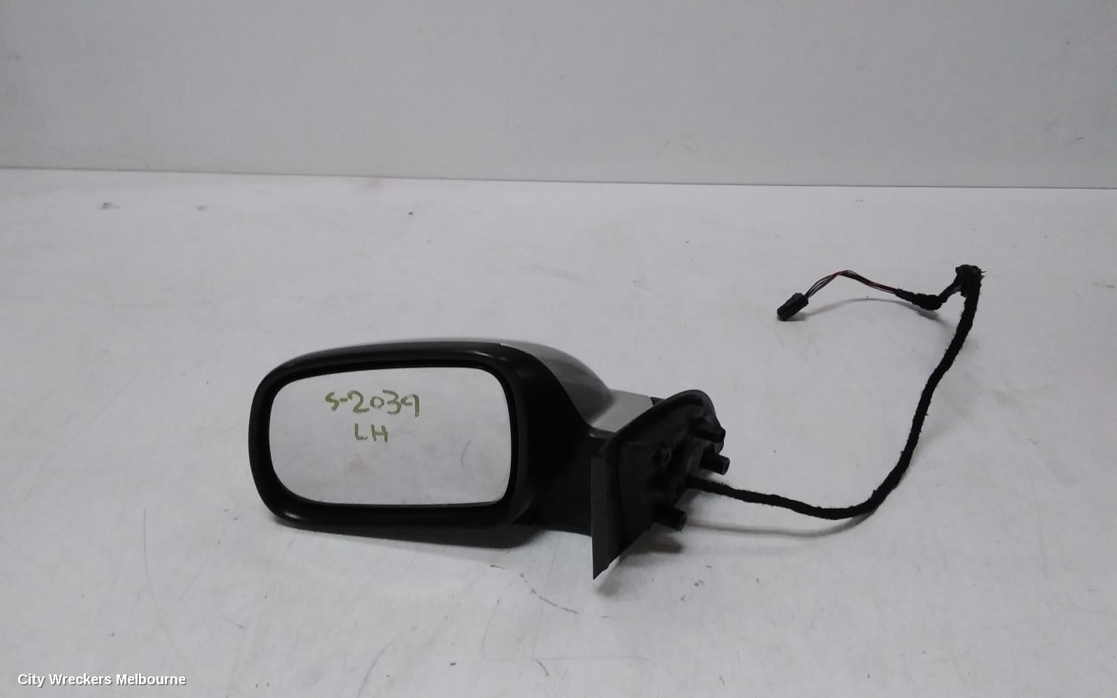 PEUGEOT 307 LEFT DOOR MIRROR, T5-T6, POWER, FOLDING (2 PLUG TYPE), 12/2001 - 12/2009