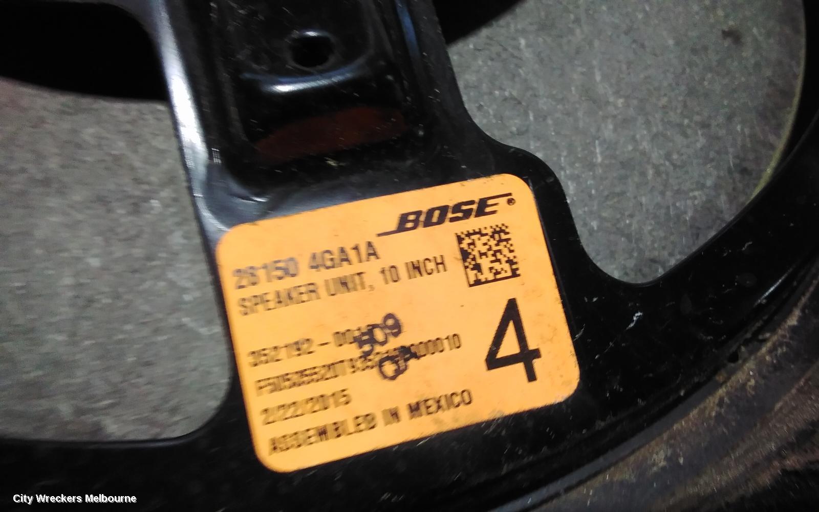 INFINITI Q50 SPEAKER, V37, 02/2014 - 12/2019
