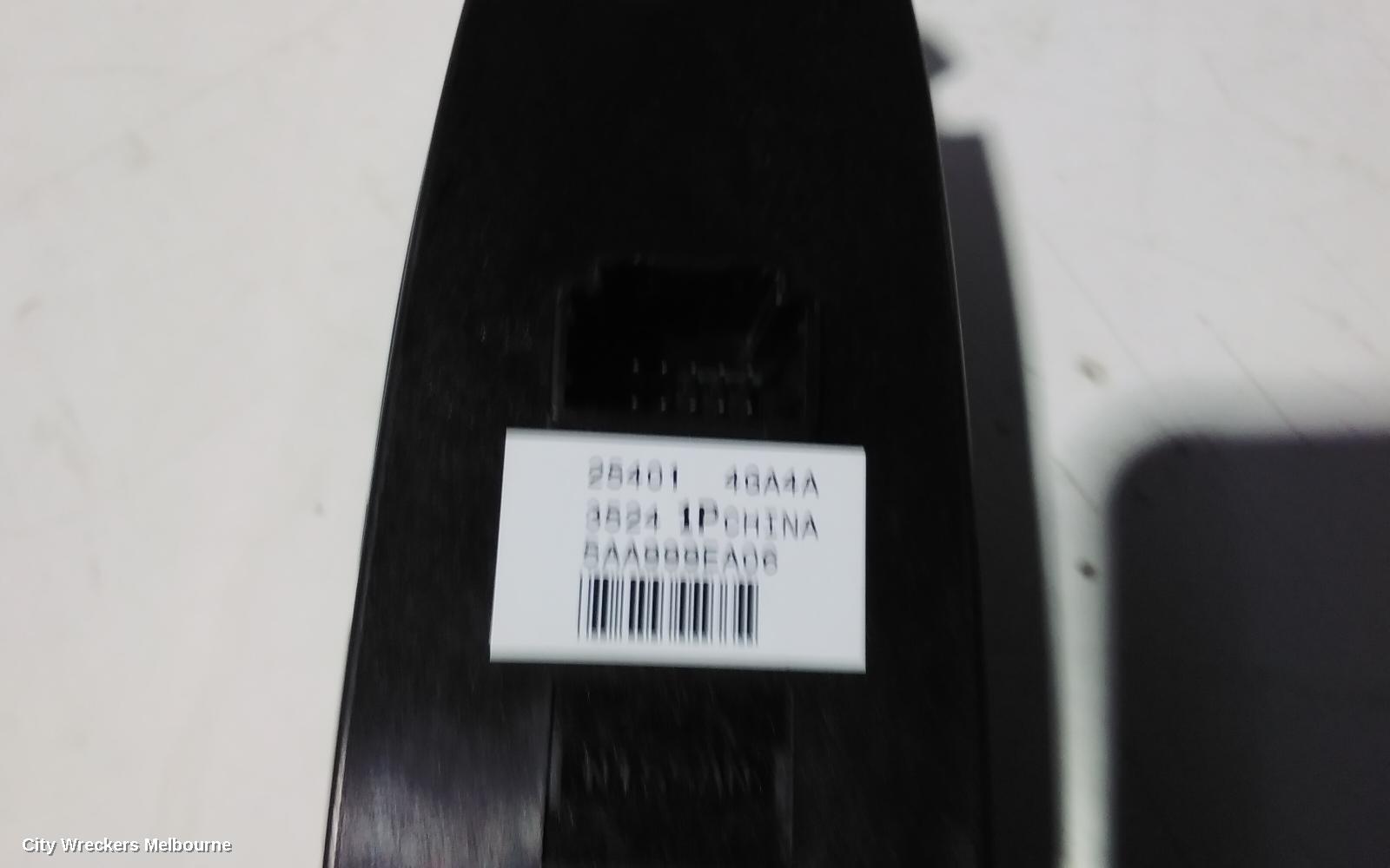 INFINITI Q50 PWR DR WIND SWITCH, V37, 02/2014 - 12/2019