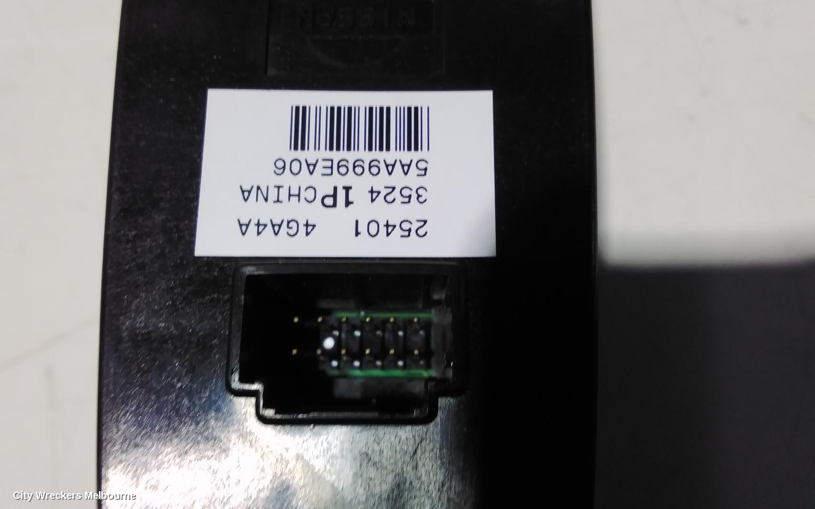 INFINITI Q50 PWR DR WIND SWITCH, V37, 02/2014 - 12/2019