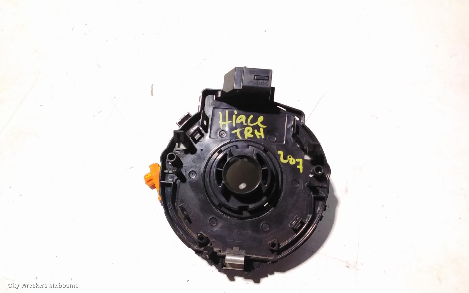 TOYOTA HIACE AIRBAG MODULE/SENSOR, CLOCKSPRING, TRH/KDH, 03/2005 - 01/2014