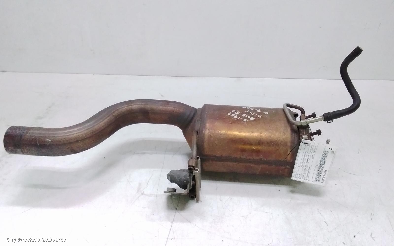 AUDI Q7 PARTICULATE FILTER/DPF, DIESEL, 3.0, CJGA/CRCA/CJMA CODE, 4L, 09/2010 - 08/2015