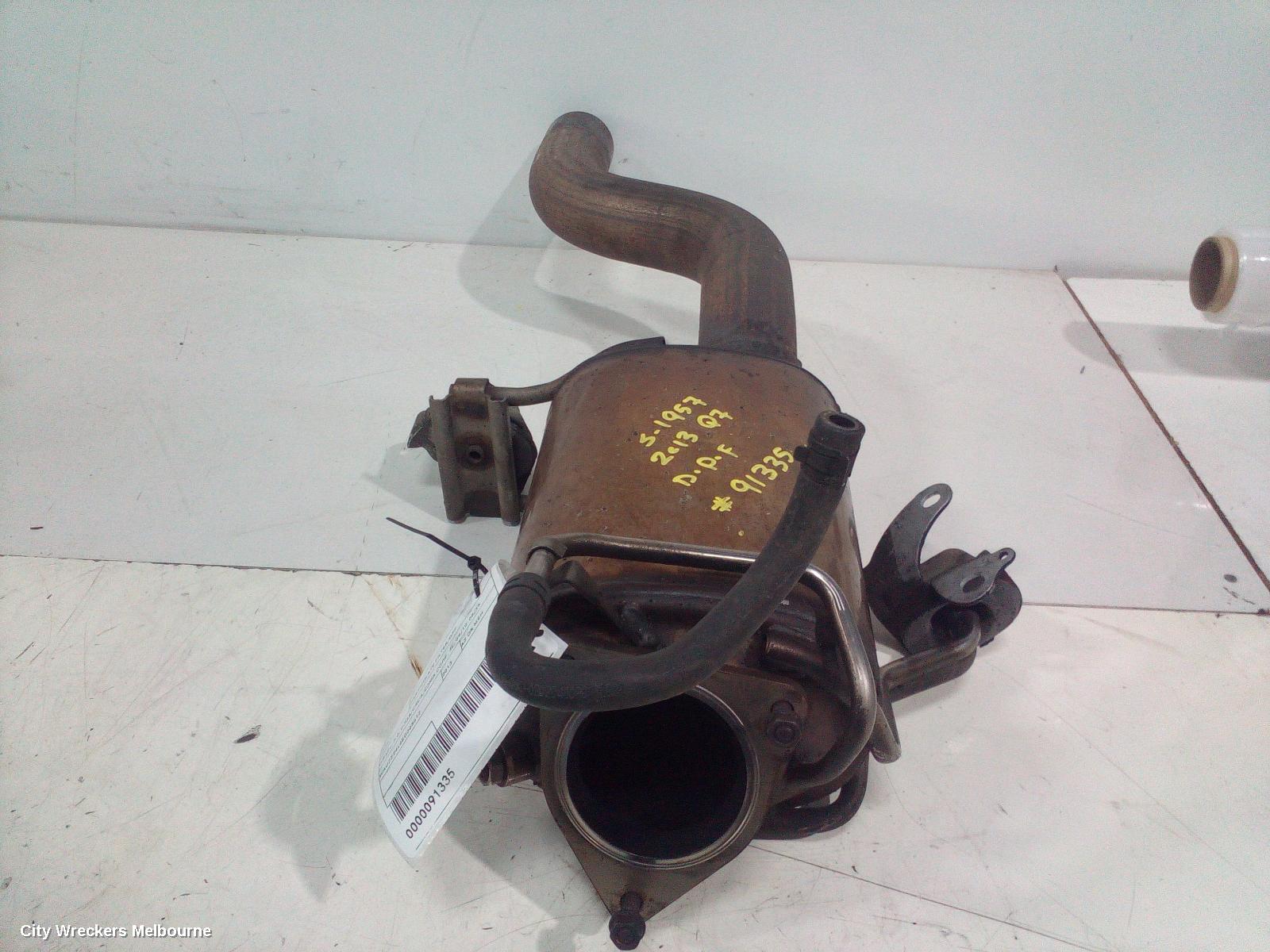 AUDI Q7 PARTICULATE FILTER/DPF, DIESEL, 3.0, CJGA/CRCA/CJMA CODE, 4L, 09/2010 - 08/2015
