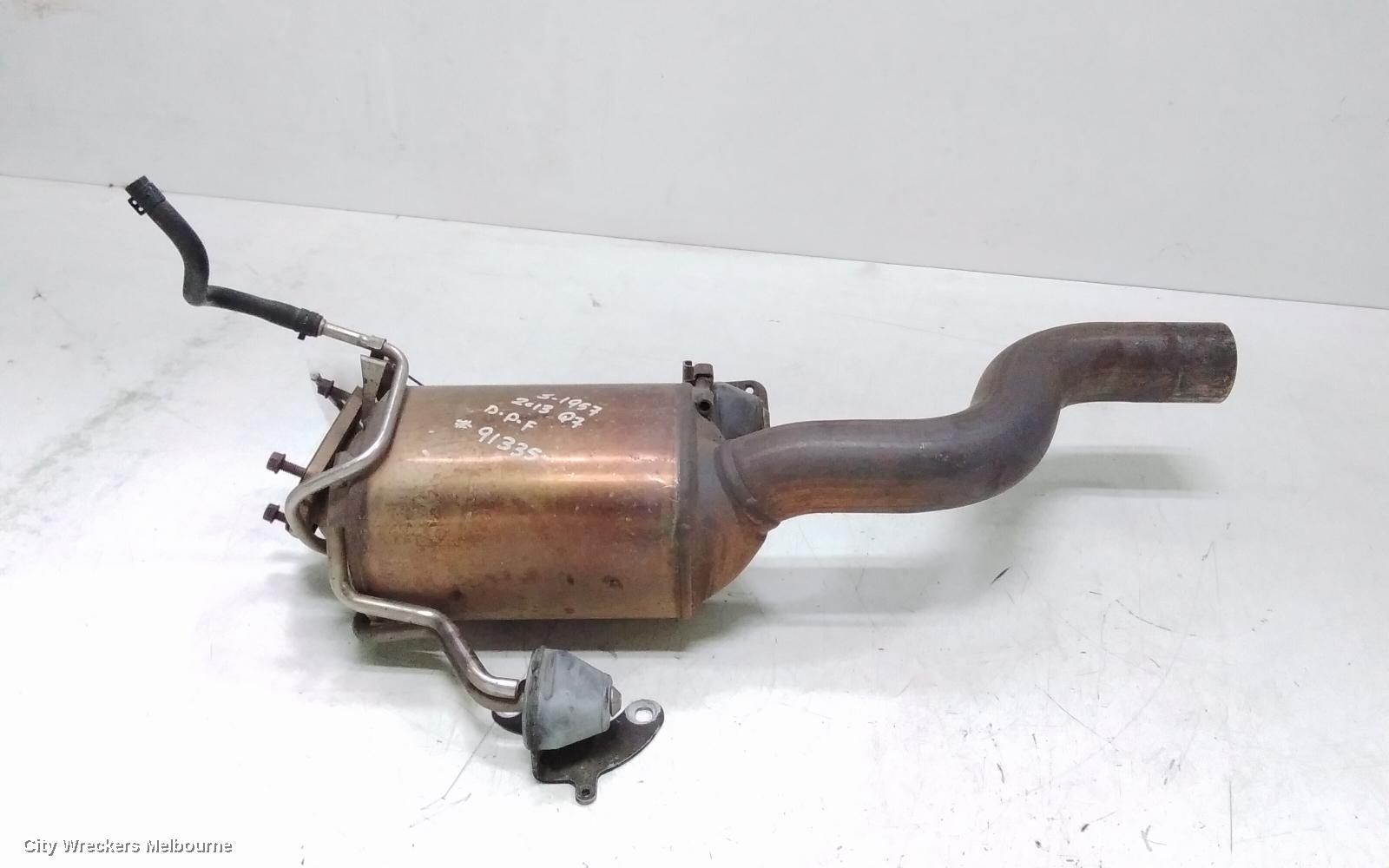 AUDI Q7 PARTICULATE FILTER/DPF, DIESEL, 3.0, CJGA/CRCA/CJMA CODE, 4L, 09/2010 - 08/2015