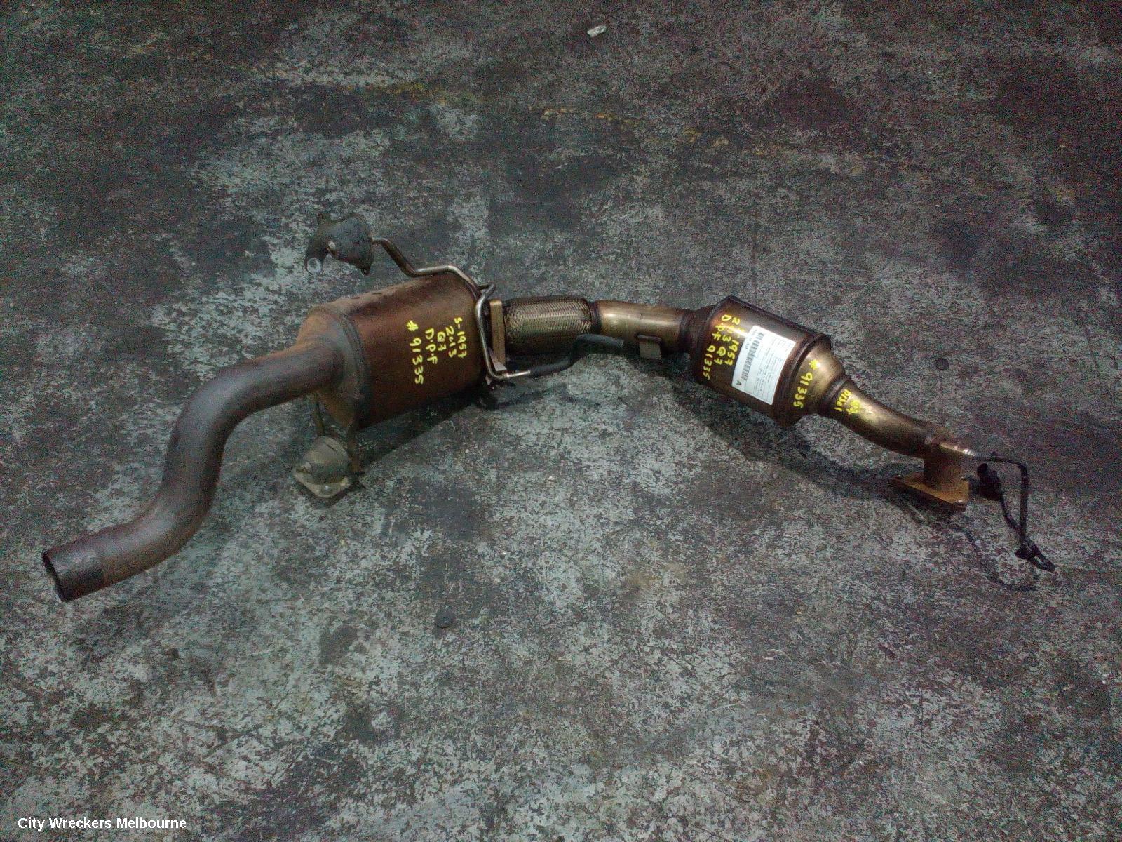 AUDI Q7 PARTICULATE FILTER/DPF, DIESEL, 3.0, CJGA/CRCA/CJMA CODE, 4L, 09/2010 - 08/2015