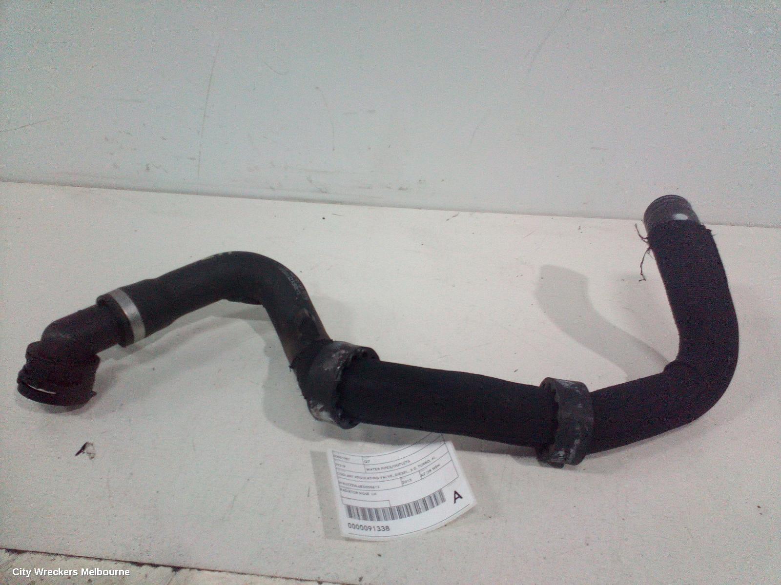 AUDI Q7 WATER PIPES/OUTLETS, COOLANT REGULATING VALVE, DIESEL, 3.0, TURBO, 4L, CJGA/CJMA/CRCA CODE, 09/2010 - 08/2015