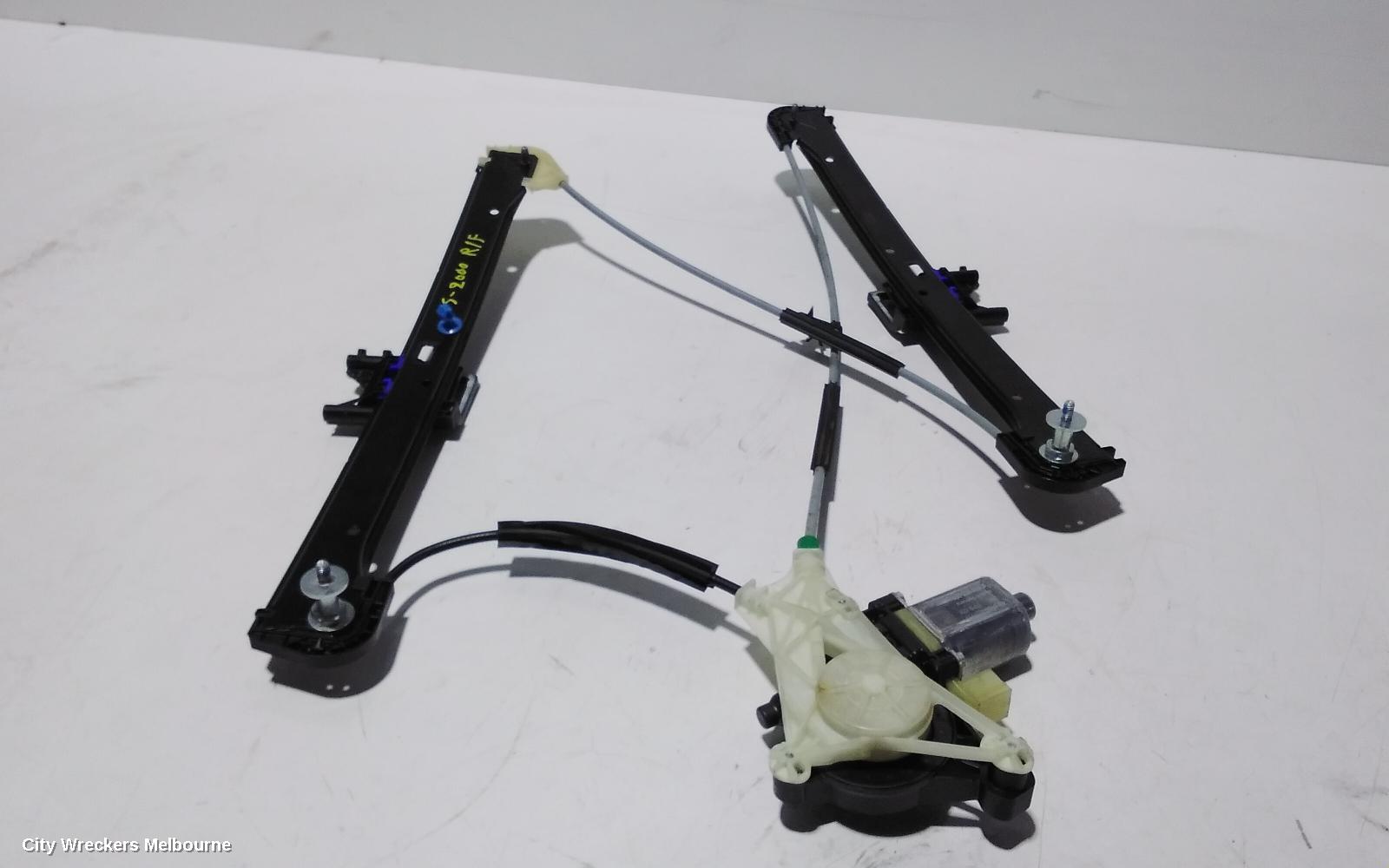 AUDI A3 RIGHT FRONT WINDOW REG/MOTOR, 8V, 4DR SEDAN, 10/2013 - 10/2020