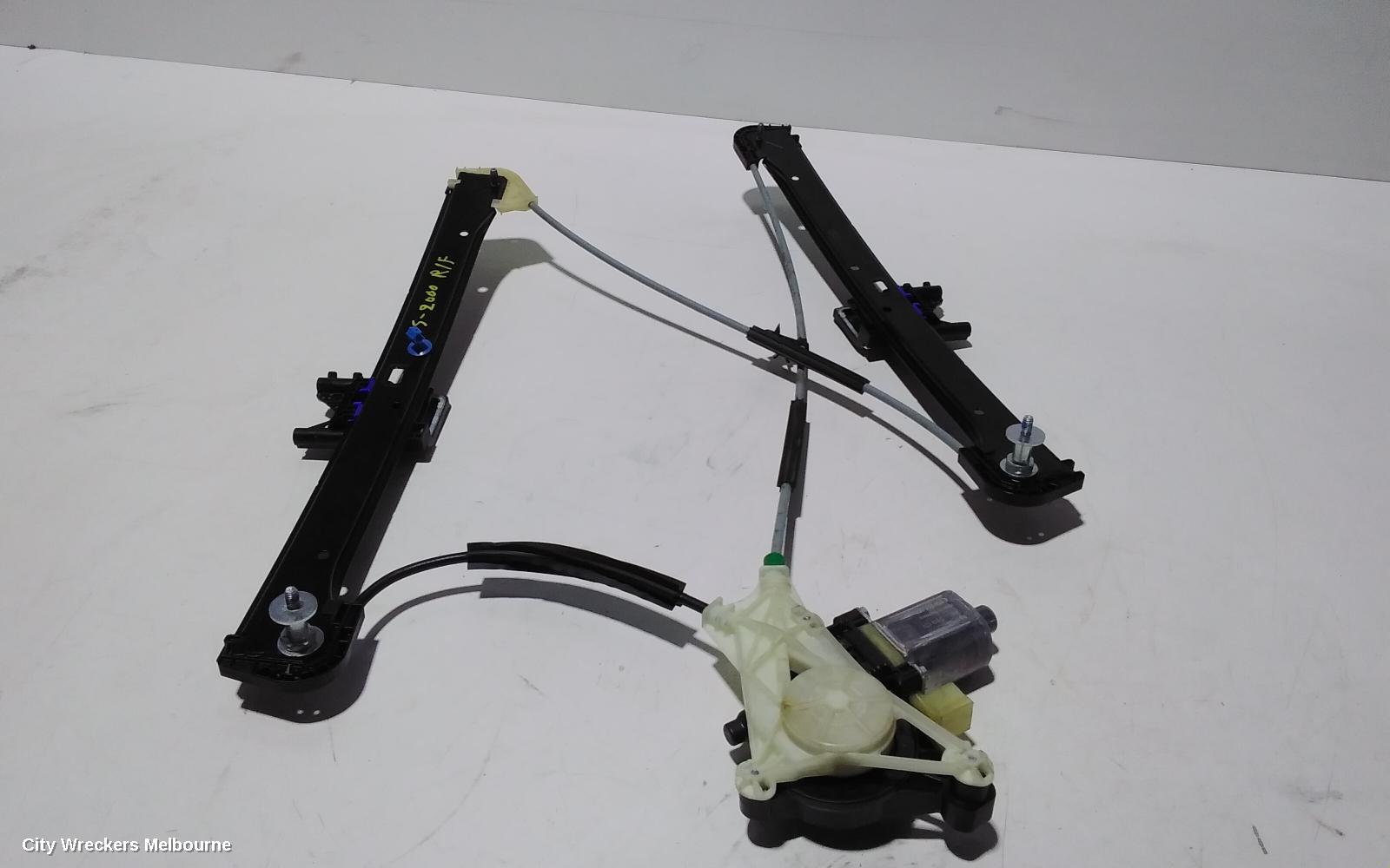 AUDI A3 RIGHT FRONT WINDOW REG/MOTOR, 8V, 4DR SEDAN, 10/2013 - 10/2020