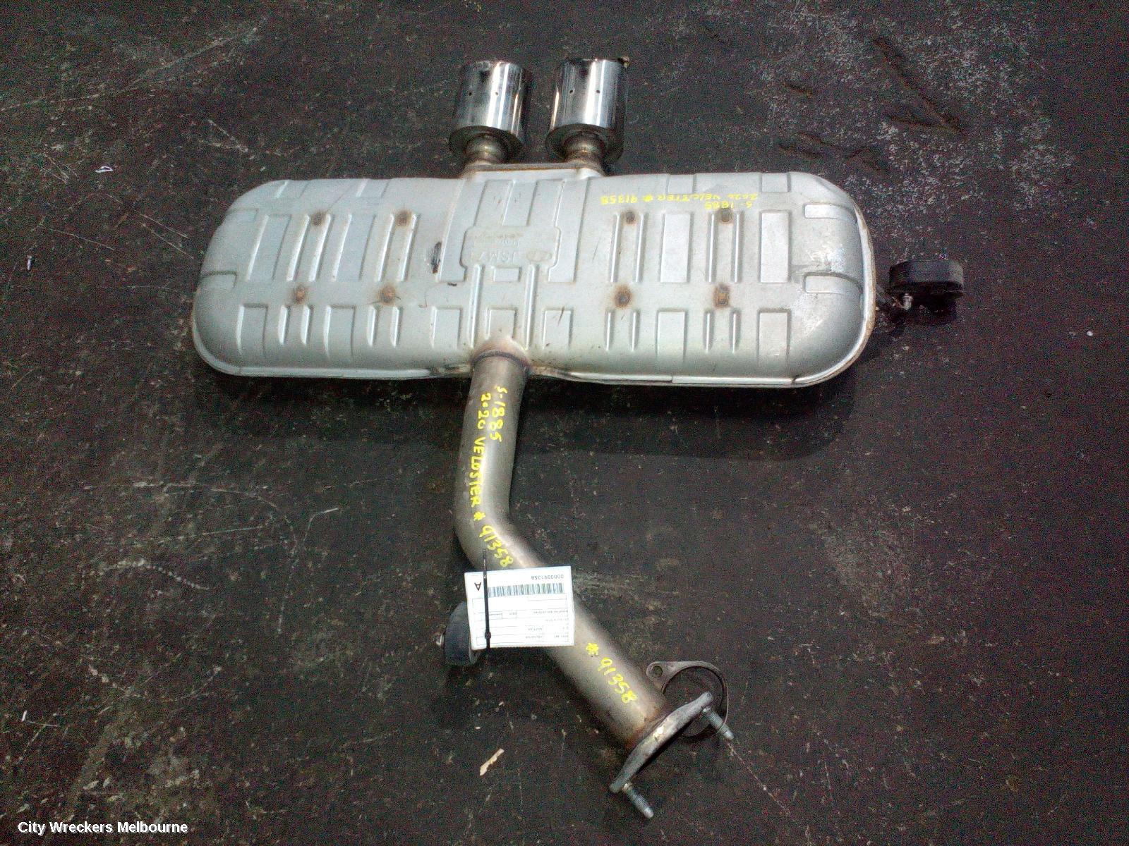HYUNDAI VELOSTER SILENCER, PETROL, 1.6, TURBO, G4FJ, JS, 06/2019 - 07/2021